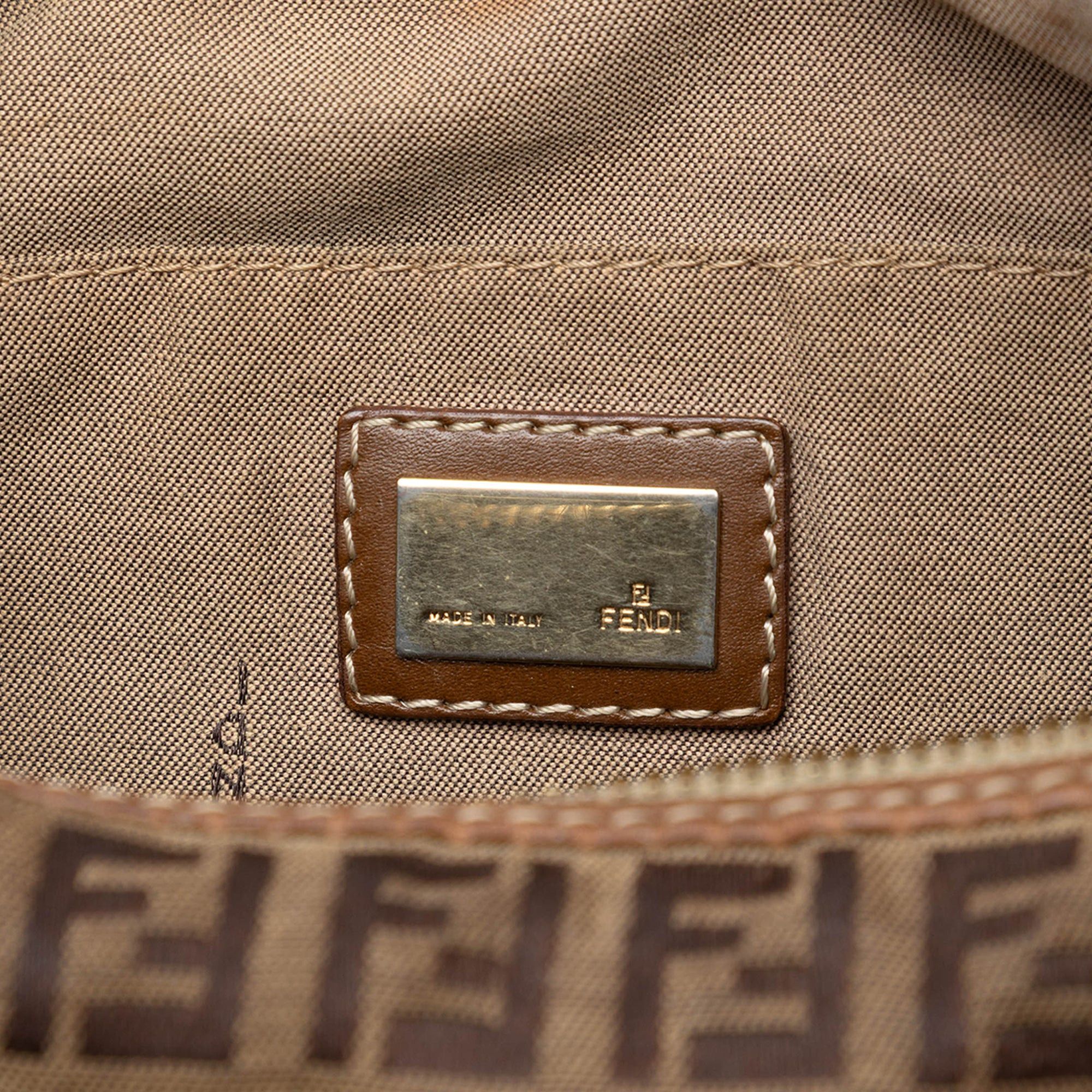 Fendi Zucchino Canvas Chef Pocket Hobo Size ONE SIZE - 5 Thumbnail