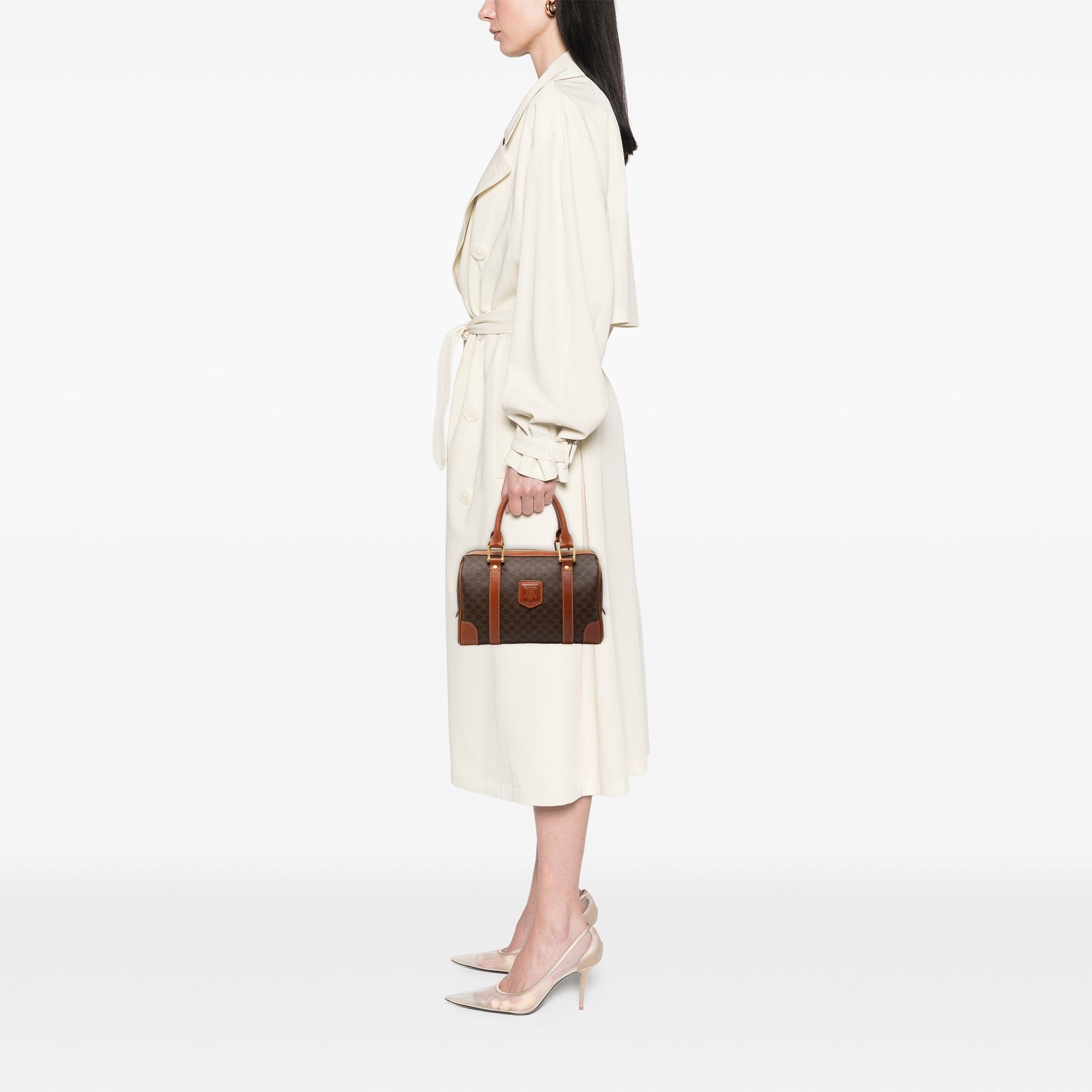 Celine Macadam Coated Canvas Boston Bag Size ONE SIZE - 6 Thumbnail