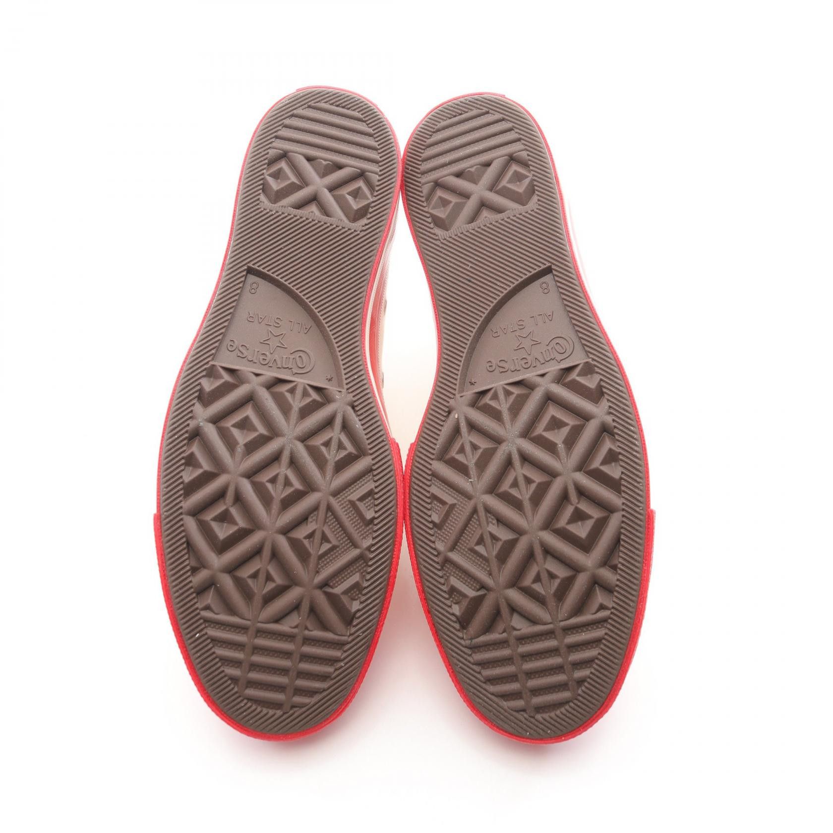 Comme des Garcons Comme des Garcons PLAY COMME des GARCONS × CONVERSE Canvas Sneakers Textile Shoes AZ-K124-001-28 DUTY FREE for USA Size ONE SIZE - 4 Thumbnail
