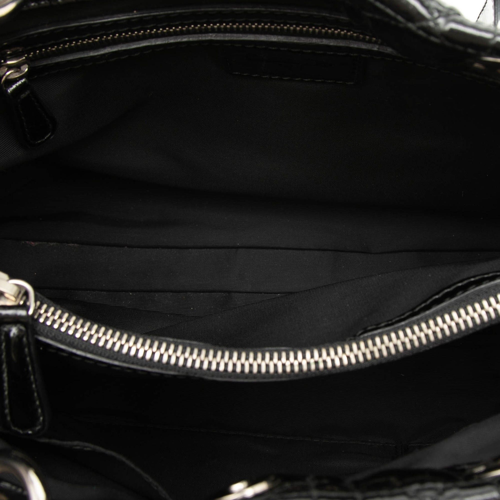 Dior Small Patent Cannage Soft Zipped Shopping Tote Size ONE SIZE - 4 Thumbnail