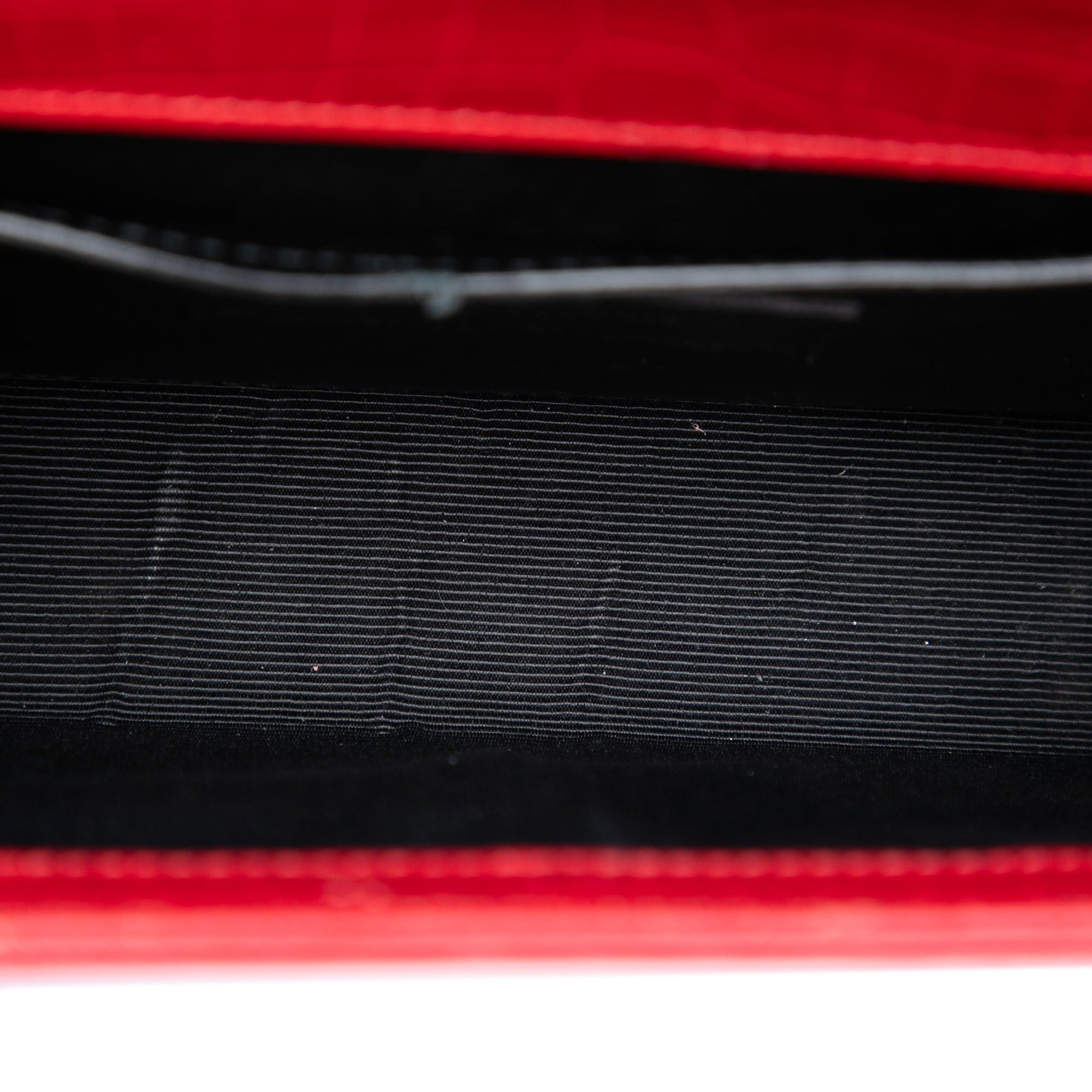 Saint Laurent Paris Small Croc Embossed Leather Kate Tassel Crossbody Size ONE SIZE - 4 Thumbnail