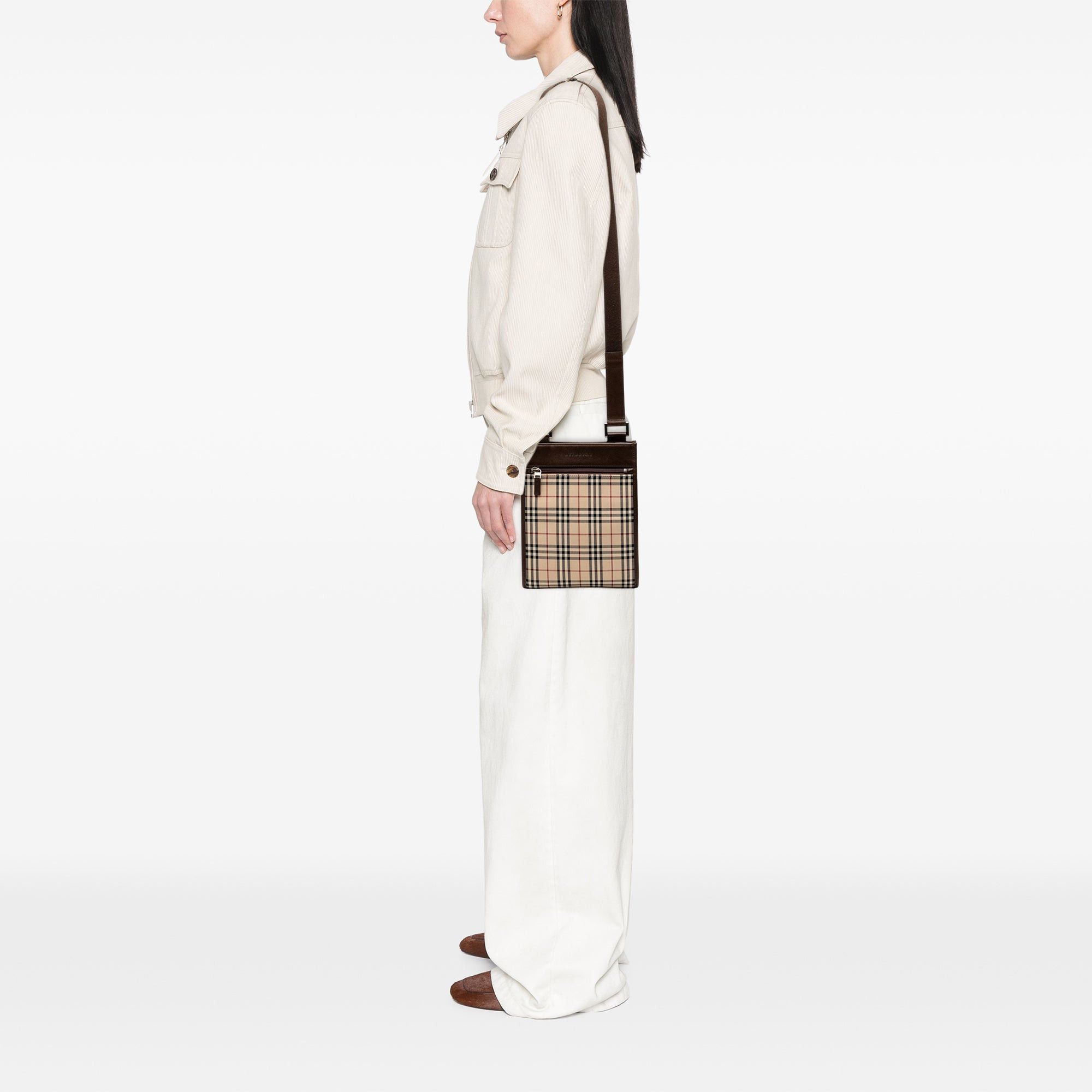 Burberry House Check Canvas Crossbody Size ONE SIZE - 6 Thumbnail