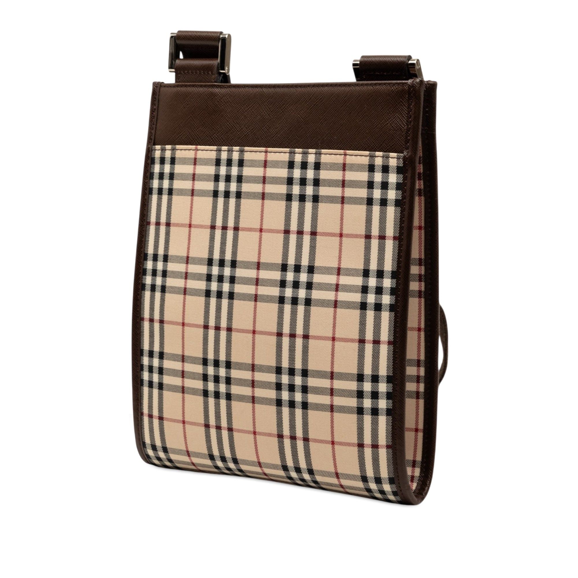 Burberry House Check Canvas Crossbody Size ONE SIZE - 2 Thumbnail