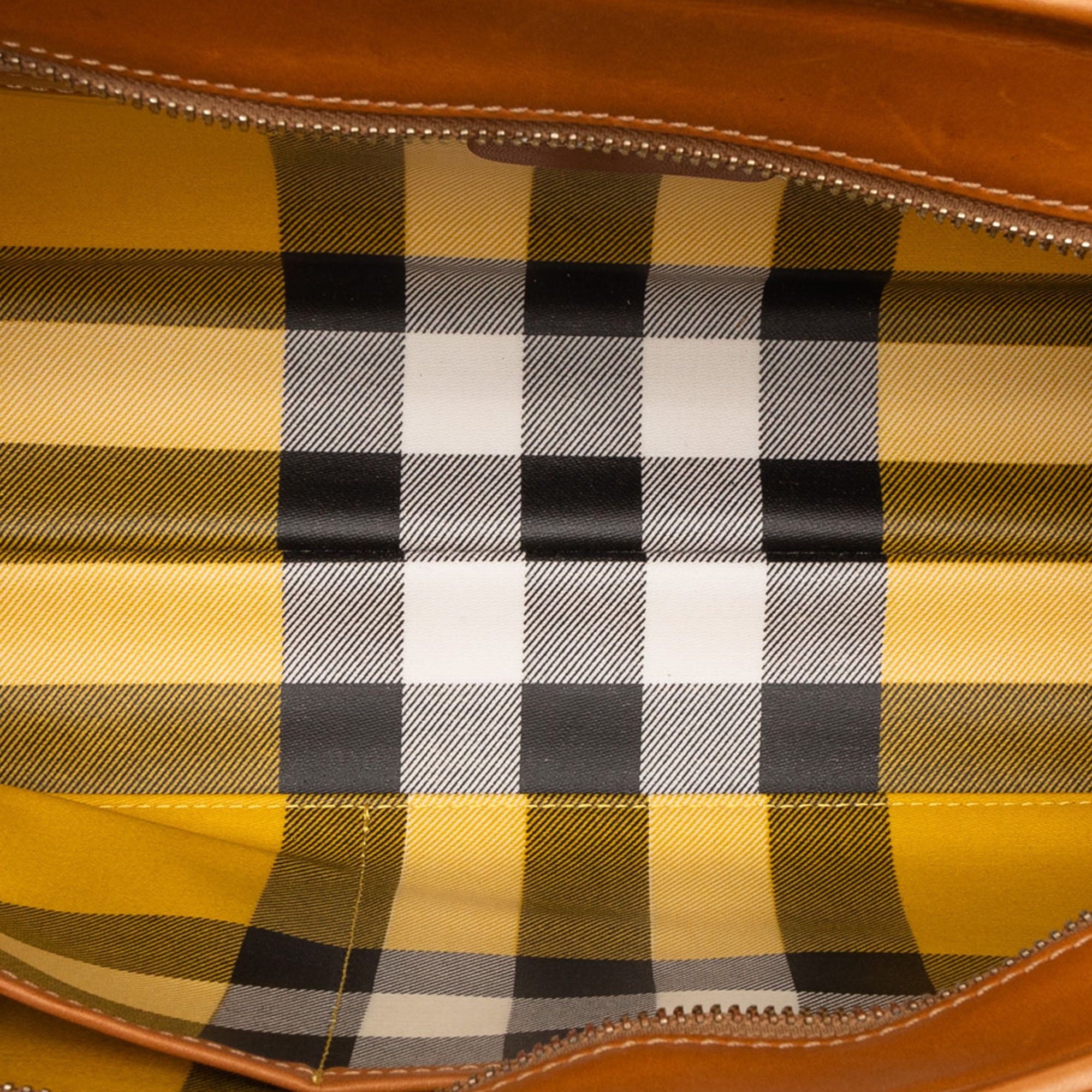 Burberry Straw and Leather Handbag Size ONE SIZE - 4 Thumbnail