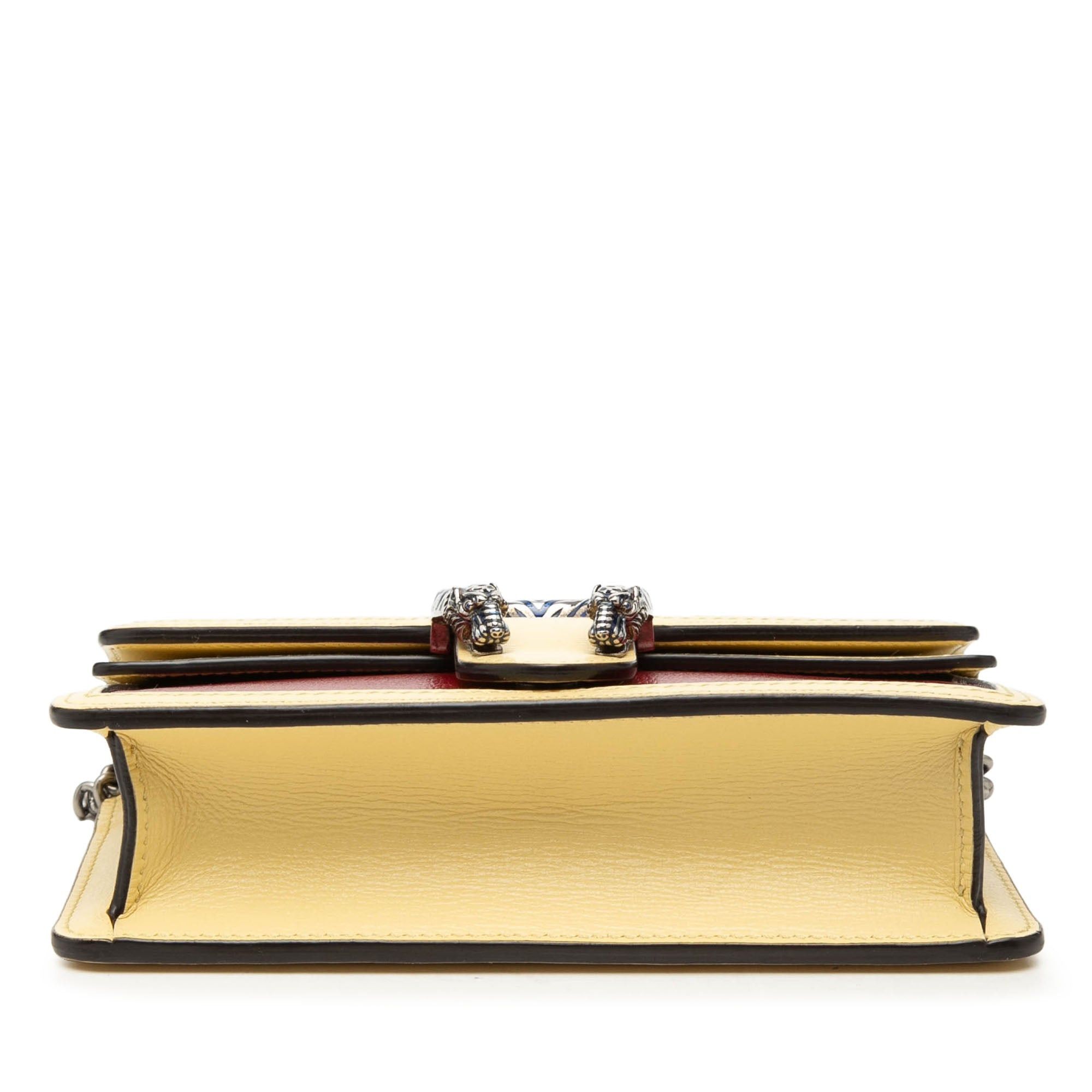 Gucci Mini Tricolor Leather Dionysus Crossbody Size ONE SIZE - 3 Thumbnail