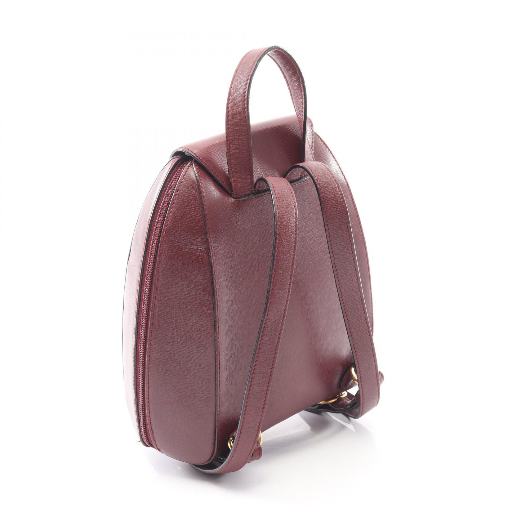 Cartier Cartier Cartier Must Line Leather Backpack Leather Backpack DUTY FREE for USA Size ONE SIZE - 2 Thumbnail