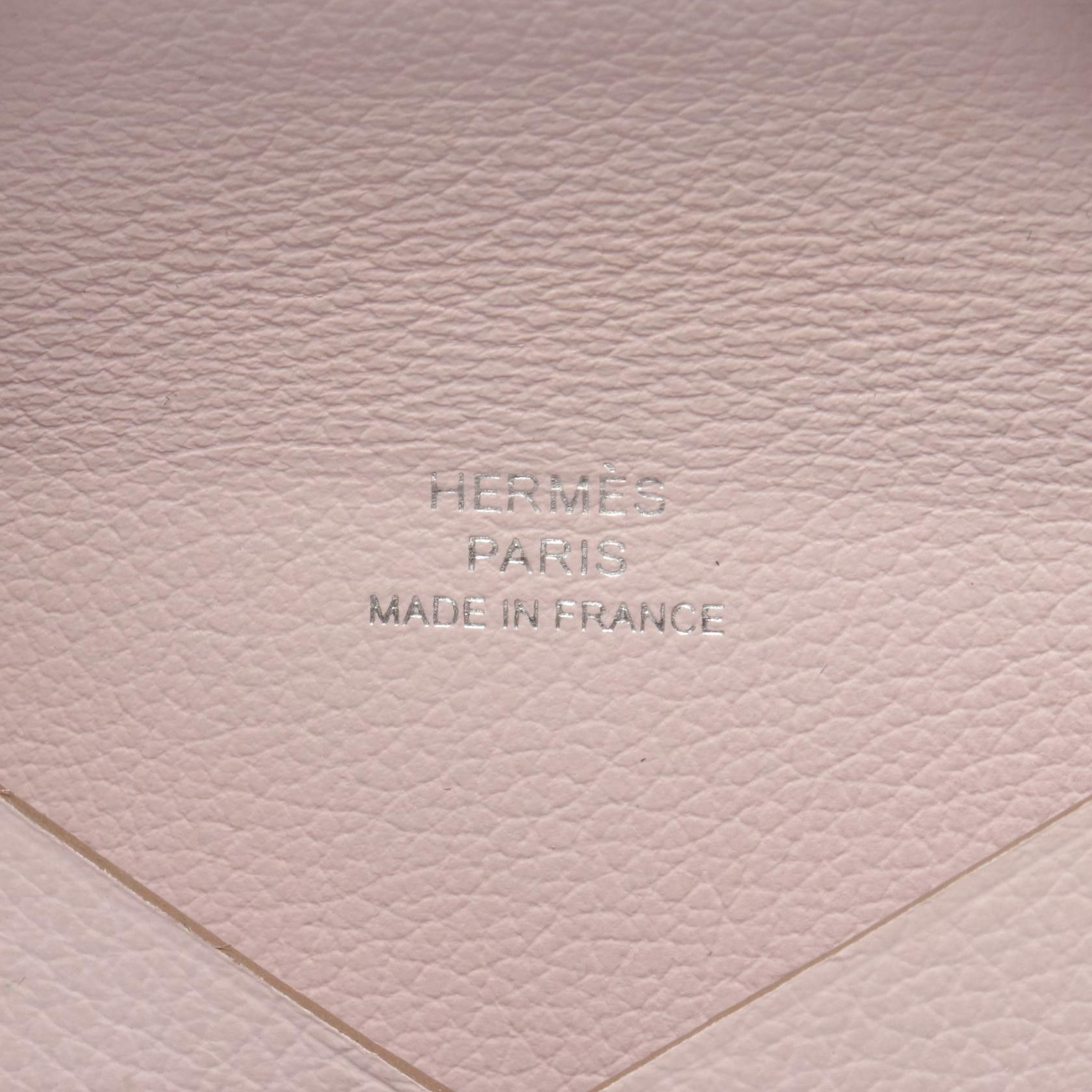 Hermes Hermes Hermes Calvi Evercolor Leather Coin Case Leather Coin Case Stamp U (2022) DUTY FREE for USA Size ONE SIZE - 5 Thumbnail