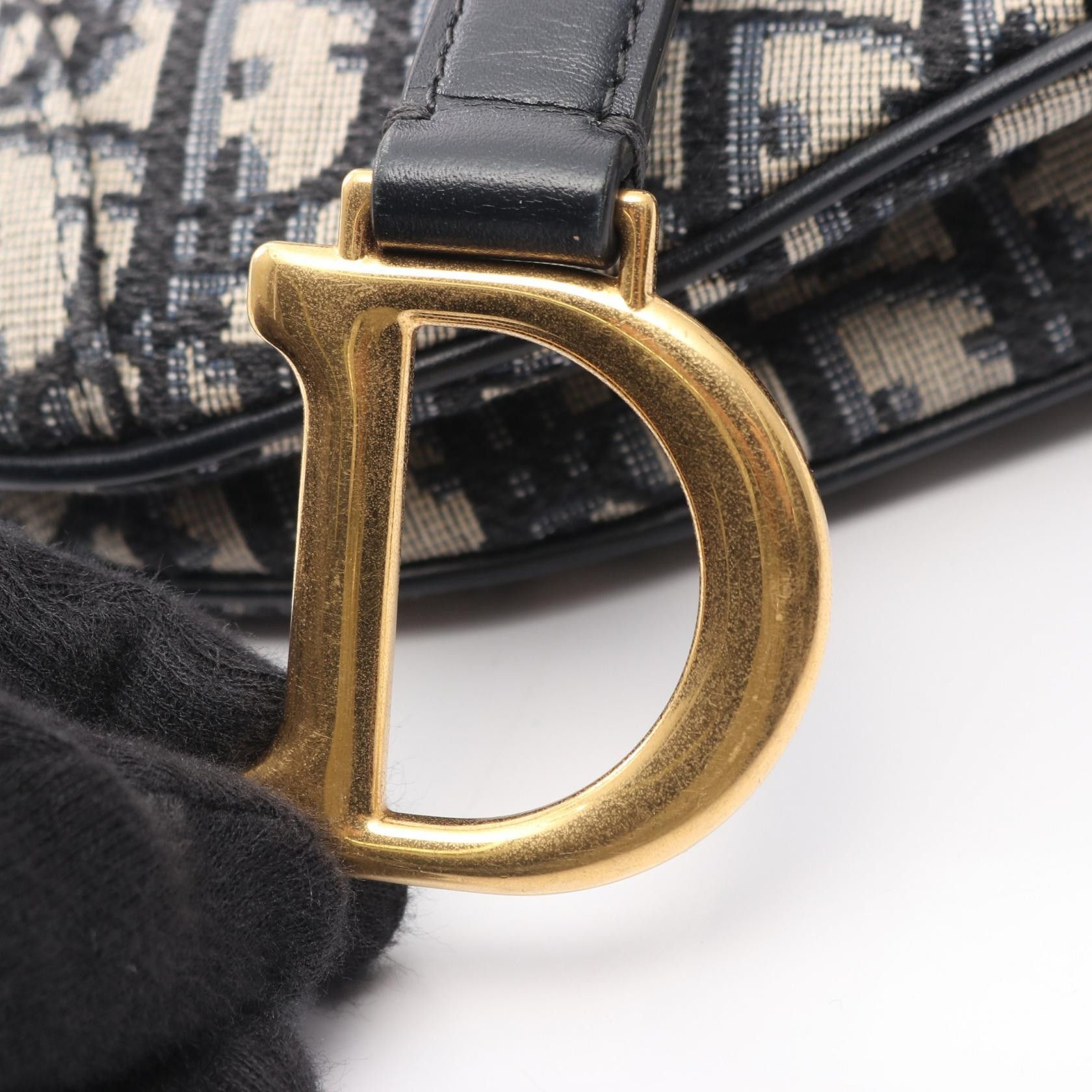Dior Dior Dior Saddle Bag Oblique Jacquard Canvas Handbag Textile Handbag DUTY FREE for USA Size ONE SIZE - 6 Thumbnail
