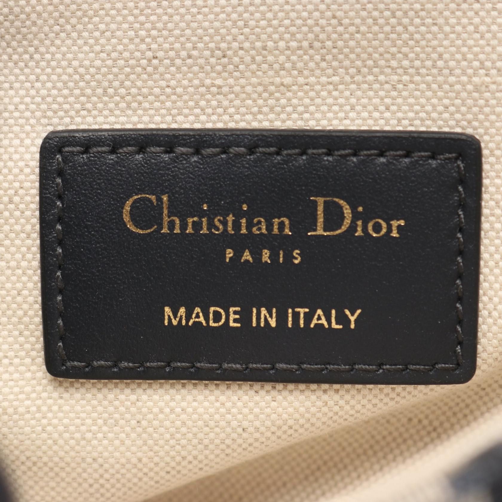 Dior Dior Dior Saddle Bag Oblique Jacquard Canvas Leather Handbag Leather Handbag DUTY FREE for USA Size ONE SIZE - 5 Thumbnail