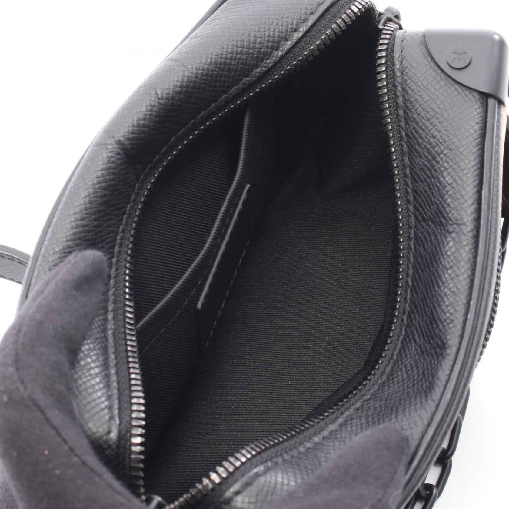 Louis Vuitton Louis Vuitton Louis Vuitton Mini Soft Trunk Taiga Shoulder Bag Leather Shoulder Bag M30351 DUTY FREE for USA Size ONE SIZE - 3 Thumbnail