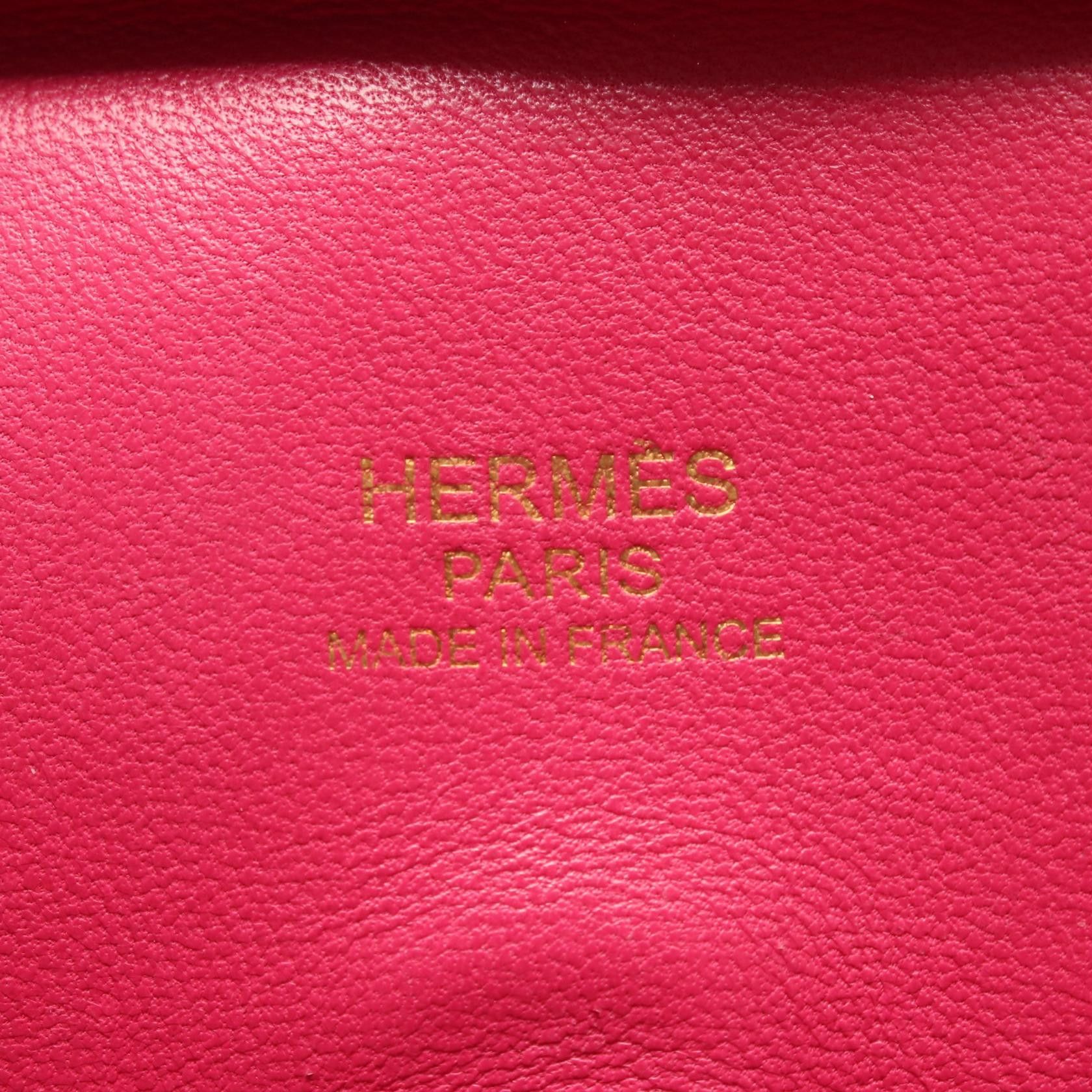 Hermes Hermes Hermes Plume Elan28 Chevre Handbag Leather Handbag J DUTY FREE for USA Size ONE SIZE - 4 Thumbnail
