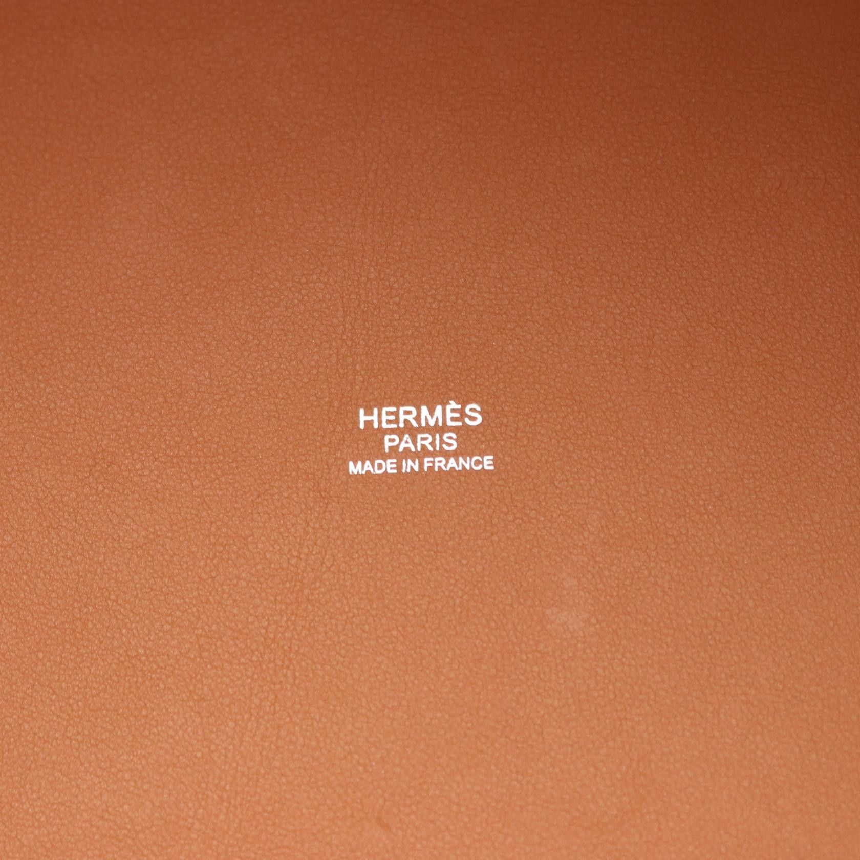 Hermes Hermes Hermes H Envie GM Toile H Veau Swift Tote bag Leather Tote Bag Z(2021) DUTY FREE for USA Size ONE SIZE - 4 Thumbnail