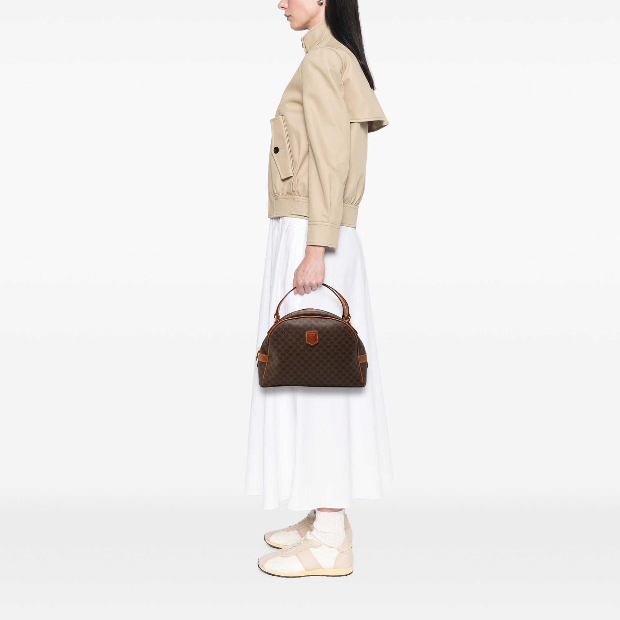 Celine Macadam Coated Canvas Dome Handbag Size ONE SIZE - 9 Thumbnail