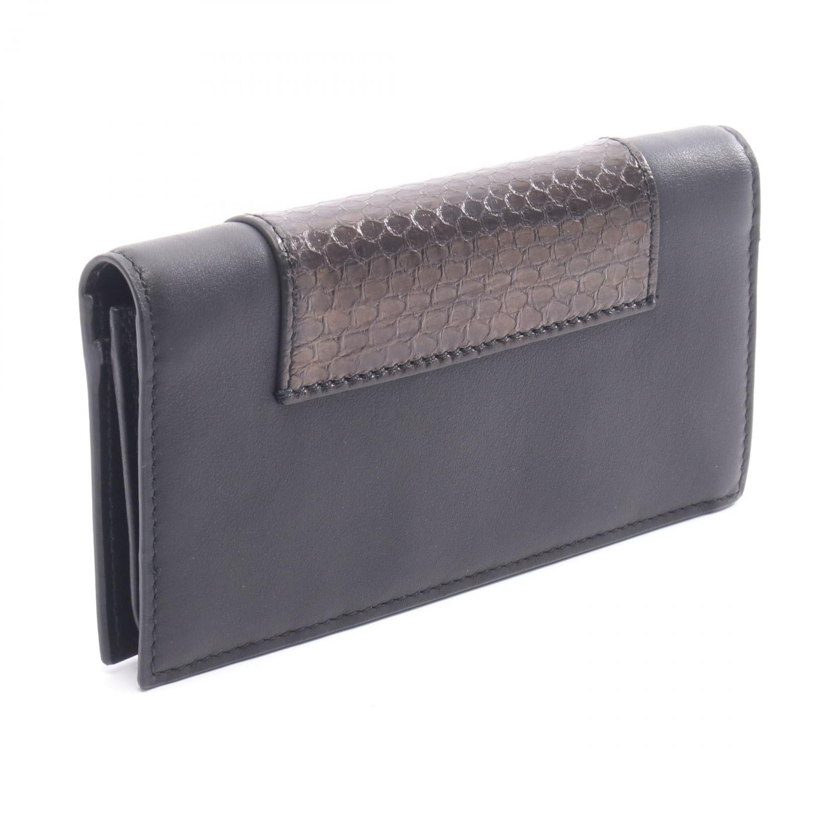Gucci Gucci Gucci Exotic Leather Long Wallet Leather Long Wallet 386836 DUTY FREE for USA Size ONE SIZE - 2 Thumbnail