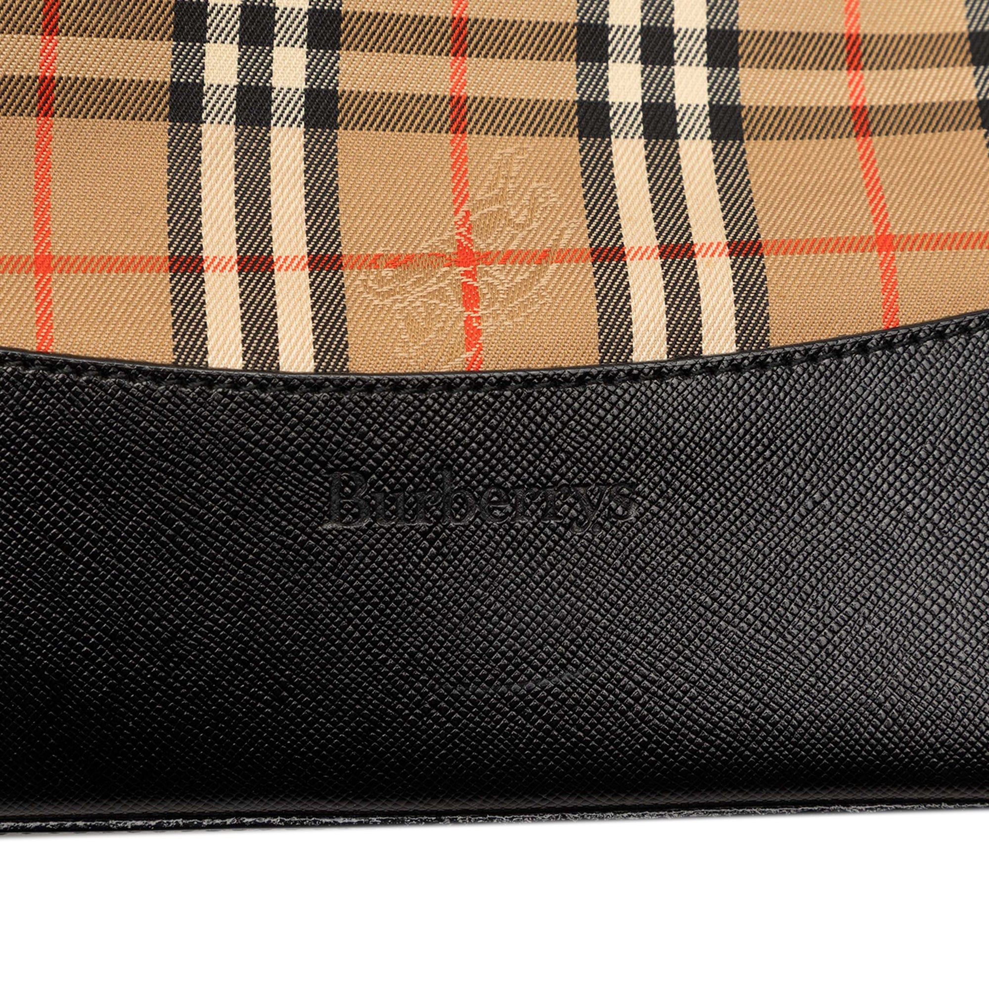 Burberry Haymarket Check Canvas Tote Size ONE SIZE - 5 Thumbnail