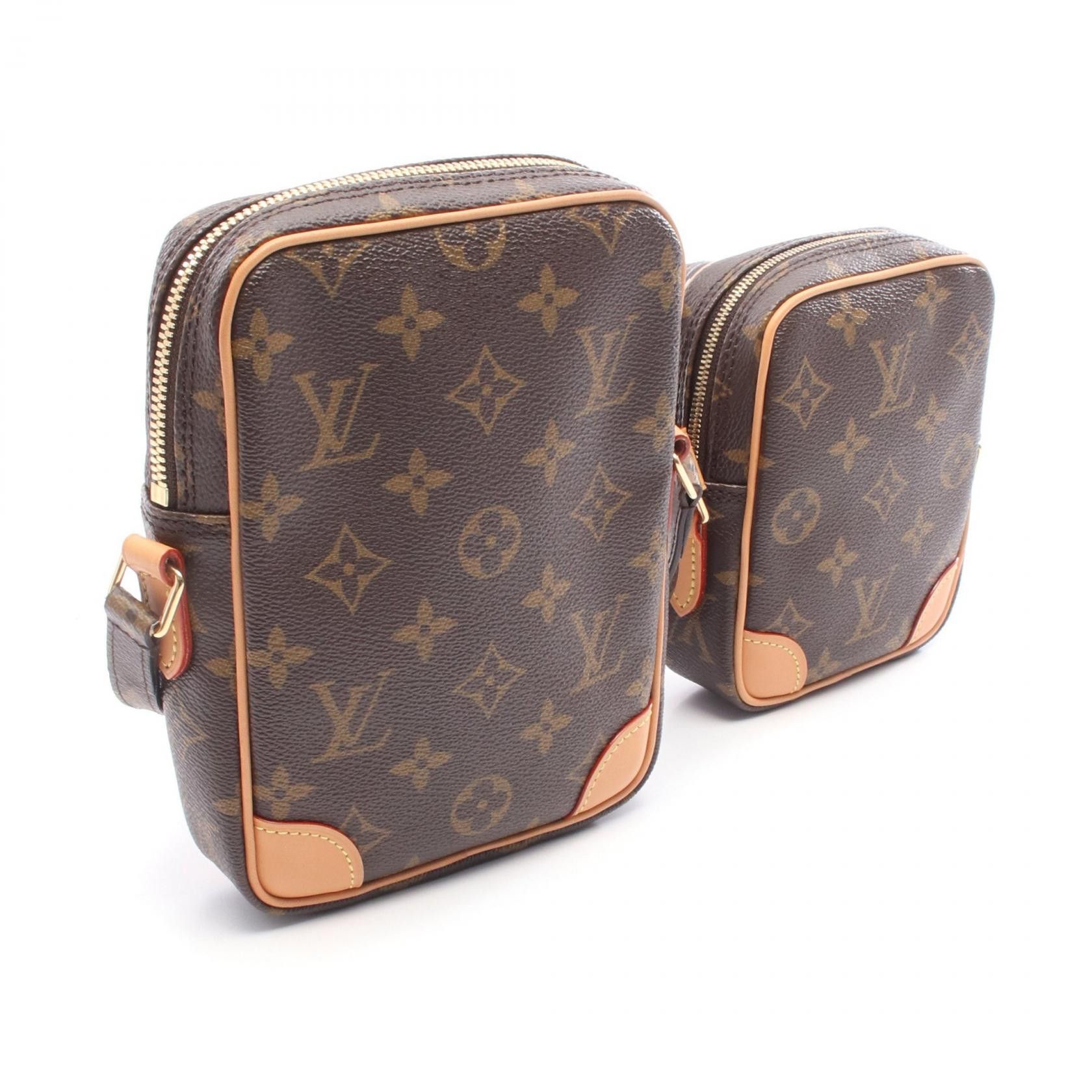 Louis Vuitton Louis Vuitton Louis Vuitton Paname Set Game On Monogram PVC Coated Canvas Leather Shoulder Bag Textile Shoulder Bag M57450 DUTY FREE for USA Size ONE SIZE - 2 Thumbnail