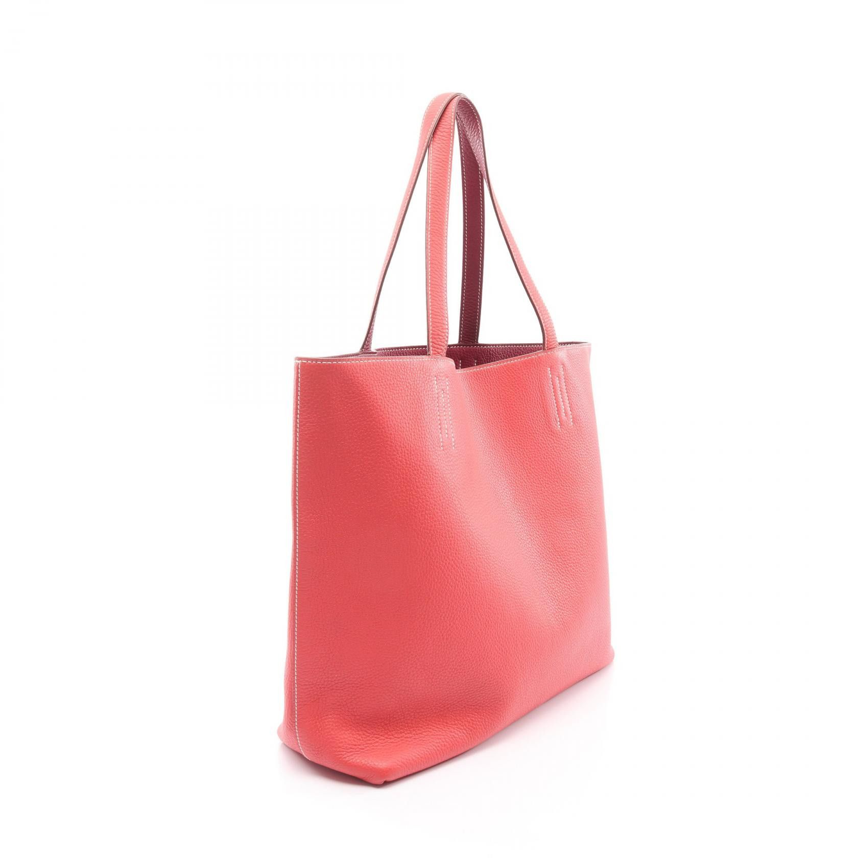 Hermes Hermes Hermes Doublesens45 Calfskin Tote Bag Leather Tote Bag DUTY FREE for USA Size ONE SIZE - 2 Thumbnail