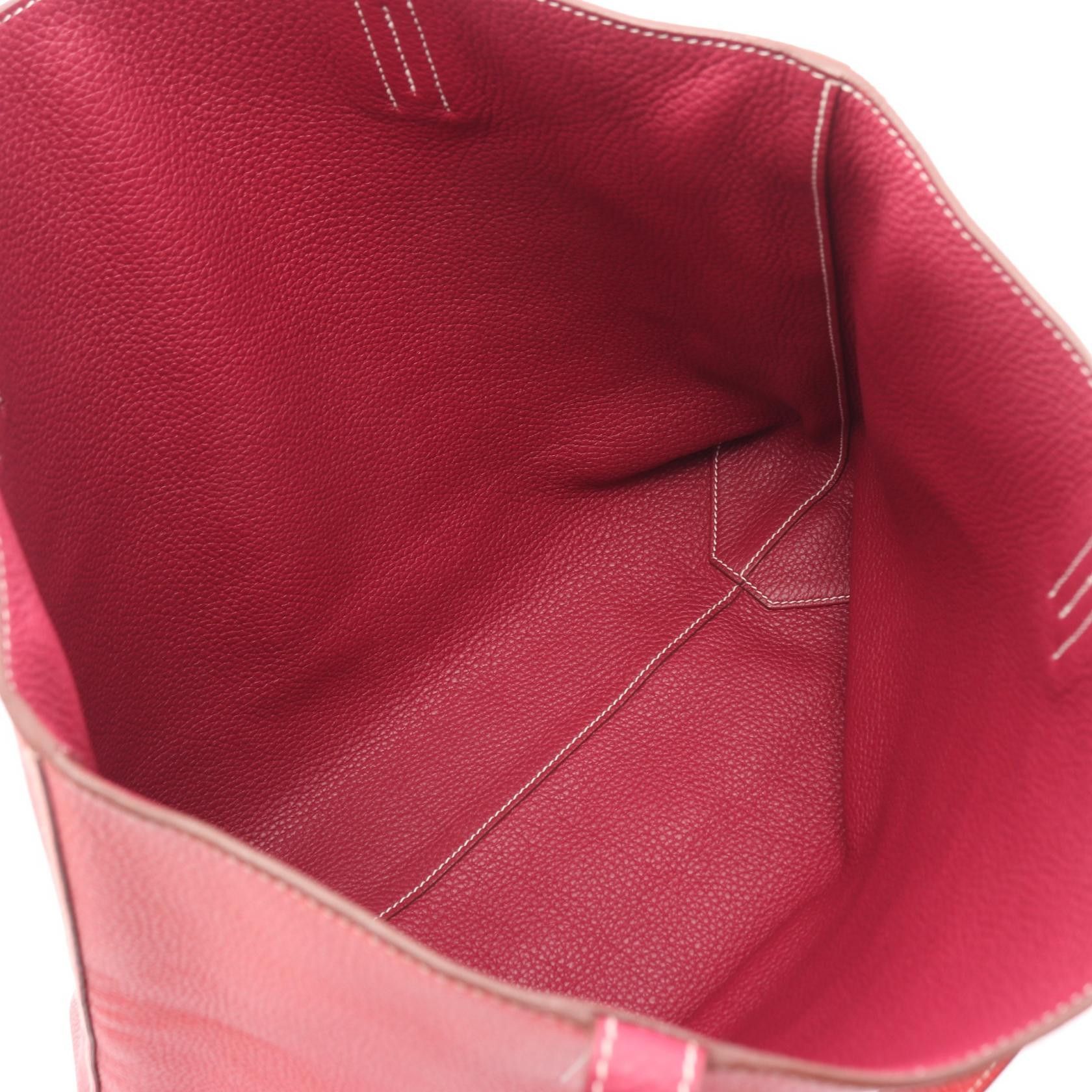 Hermes Hermes Hermes Doublesens45 Calfskin Tote Bag Leather Tote Bag DUTY FREE for USA Size ONE SIZE - 3 Thumbnail