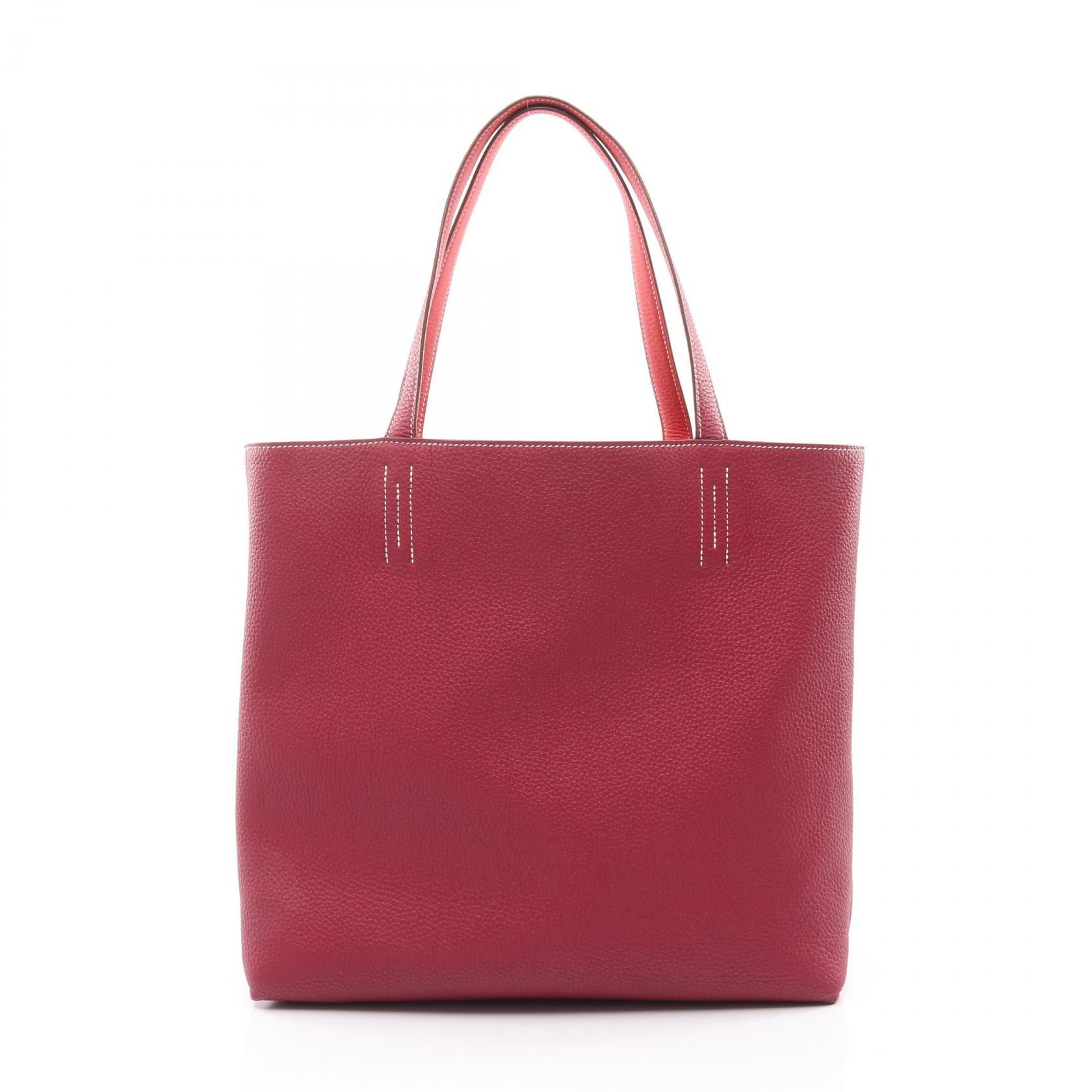 Hermes Hermes Hermes Doublesens45 Calfskin Tote Bag Leather Tote Bag DUTY FREE for USA Size ONE SIZE - 6 Thumbnail