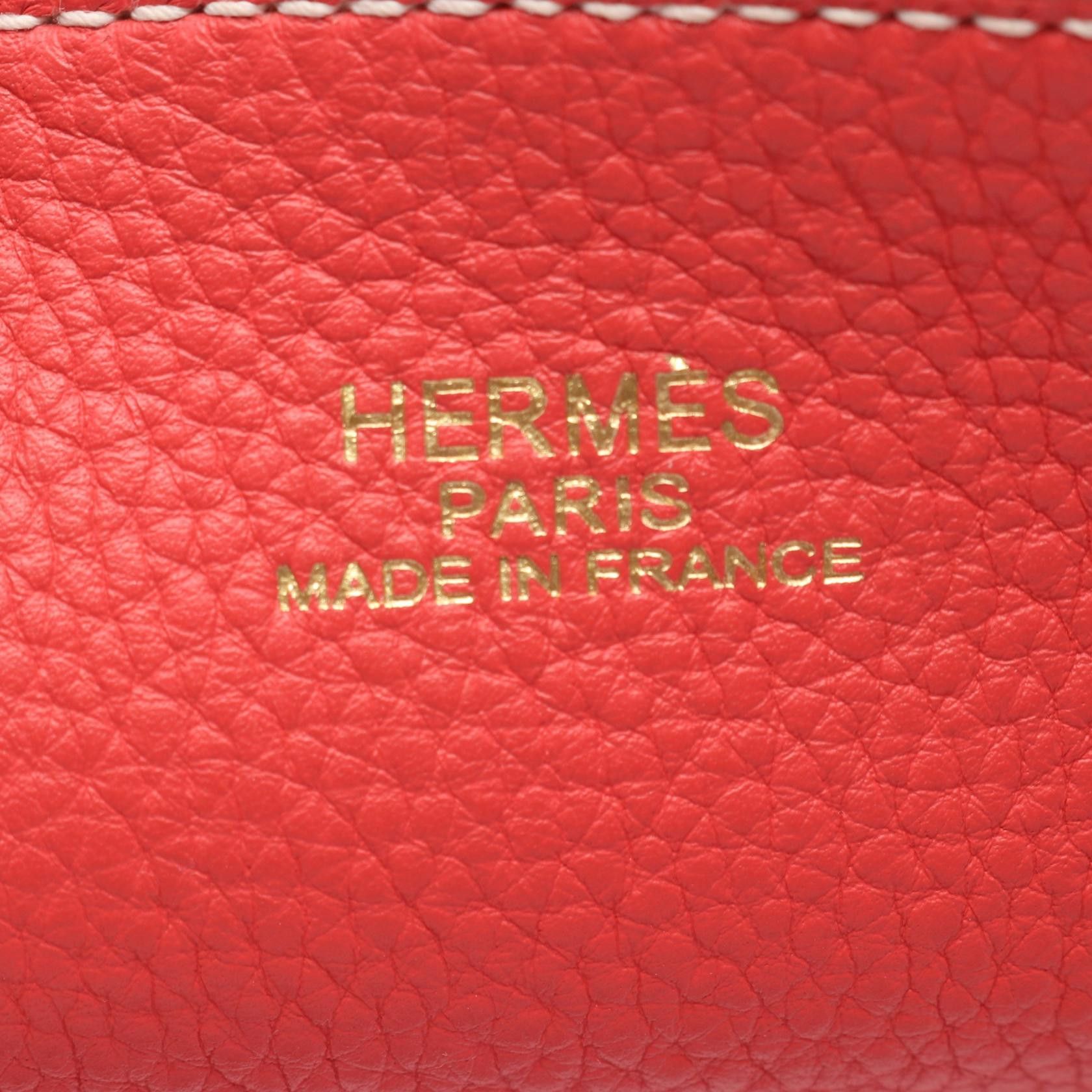 Hermes Hermes Hermes Doublesens45 Calfskin Tote Bag Leather Tote Bag DUTY FREE for USA Size ONE SIZE - 4 Thumbnail