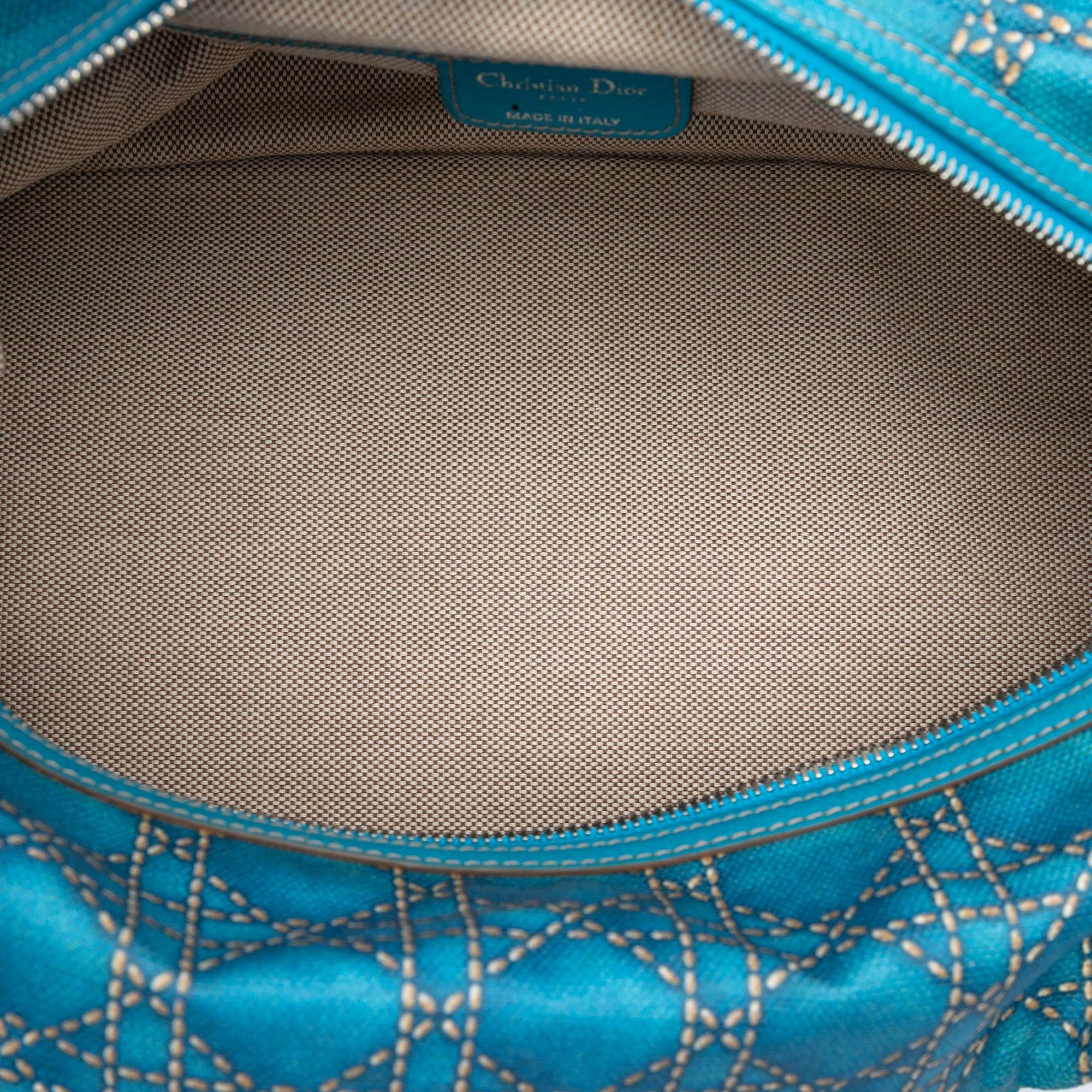 Dior Canvas Cannage Print Cherie Handbag Size ONE SIZE - 4 Thumbnail