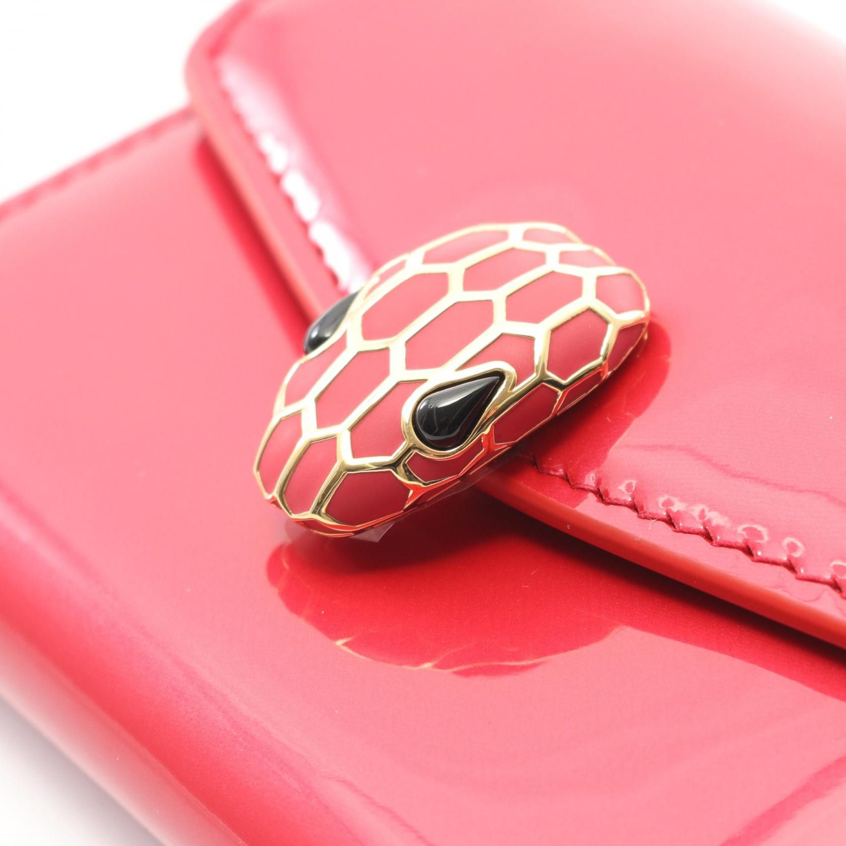 Bvlgari Bvlgari Bvlgari Serpenti Forever Leather Wallet Leather Short Wallet DUTY FREE for USA Size ONE SIZE - 6 Thumbnail