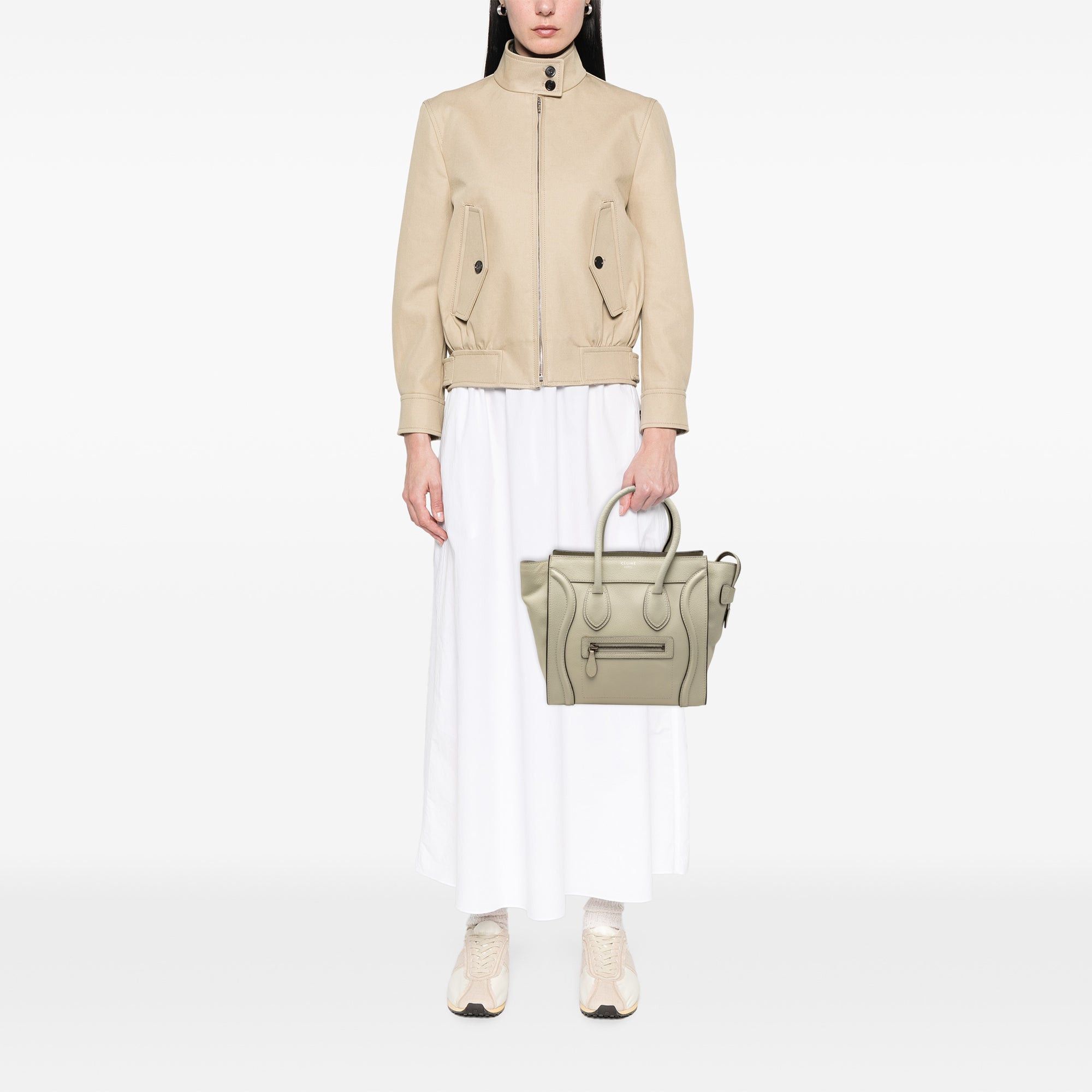 Celine Micro Leather Luggage Tote Size ONE SIZE - 7 Thumbnail