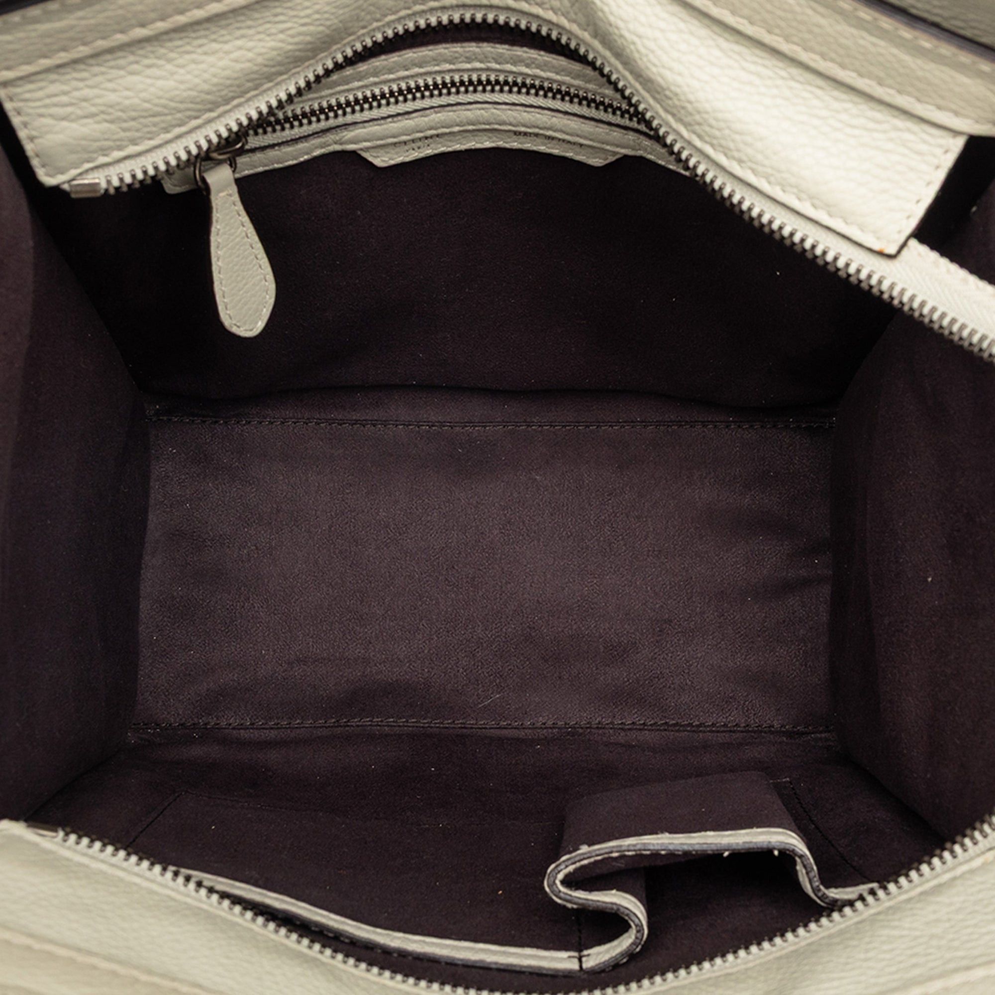 Celine Micro Leather Luggage Tote Size ONE SIZE - 4 Thumbnail