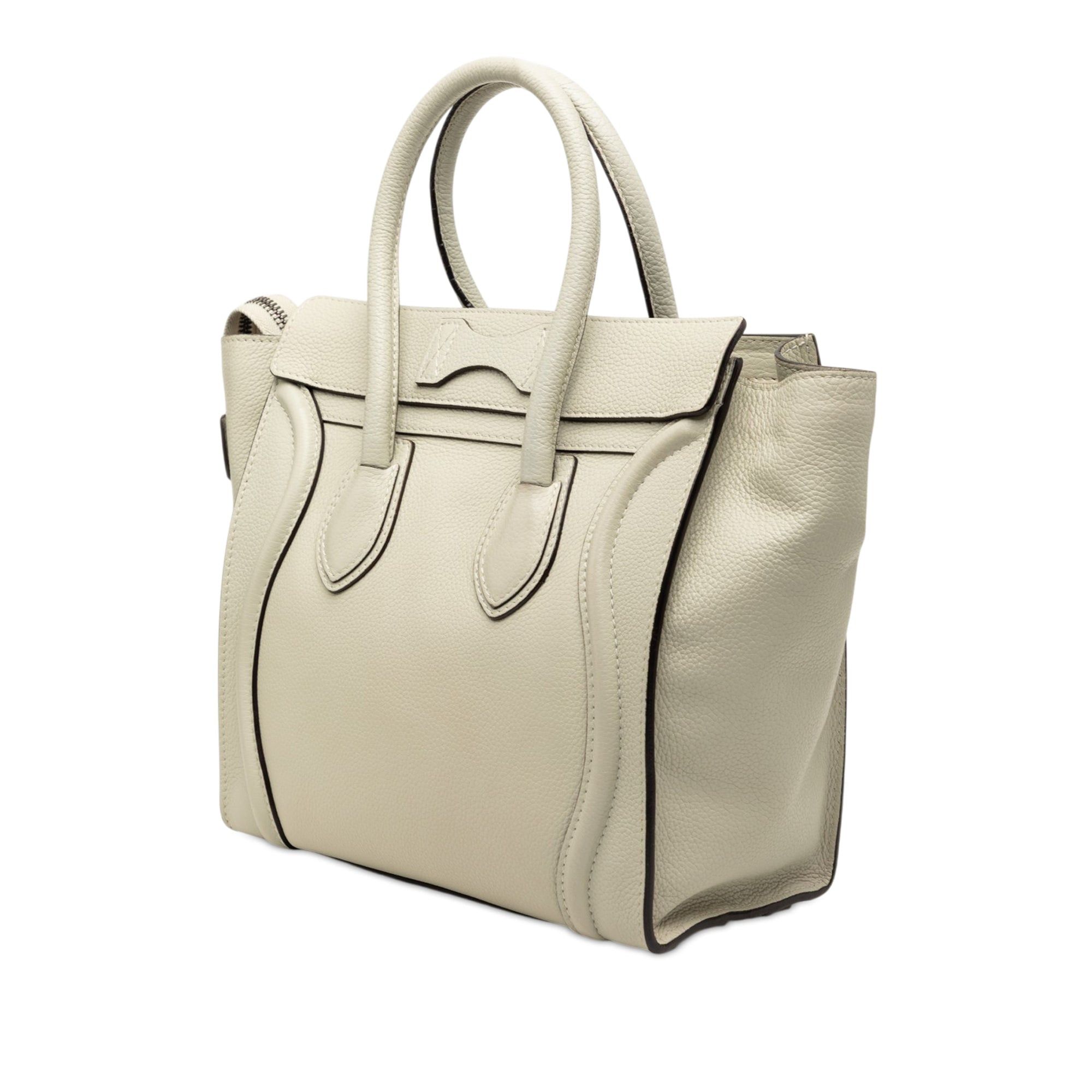 Celine Micro Leather Luggage Tote Size ONE SIZE - 2 Thumbnail