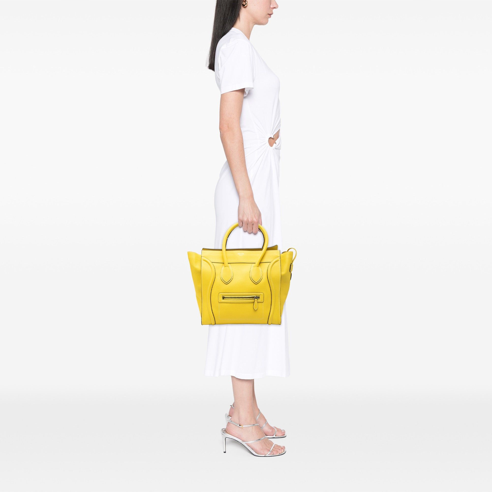 Celine Mini Calfskin Luggage Tote Size ONE SIZE - 7 Thumbnail