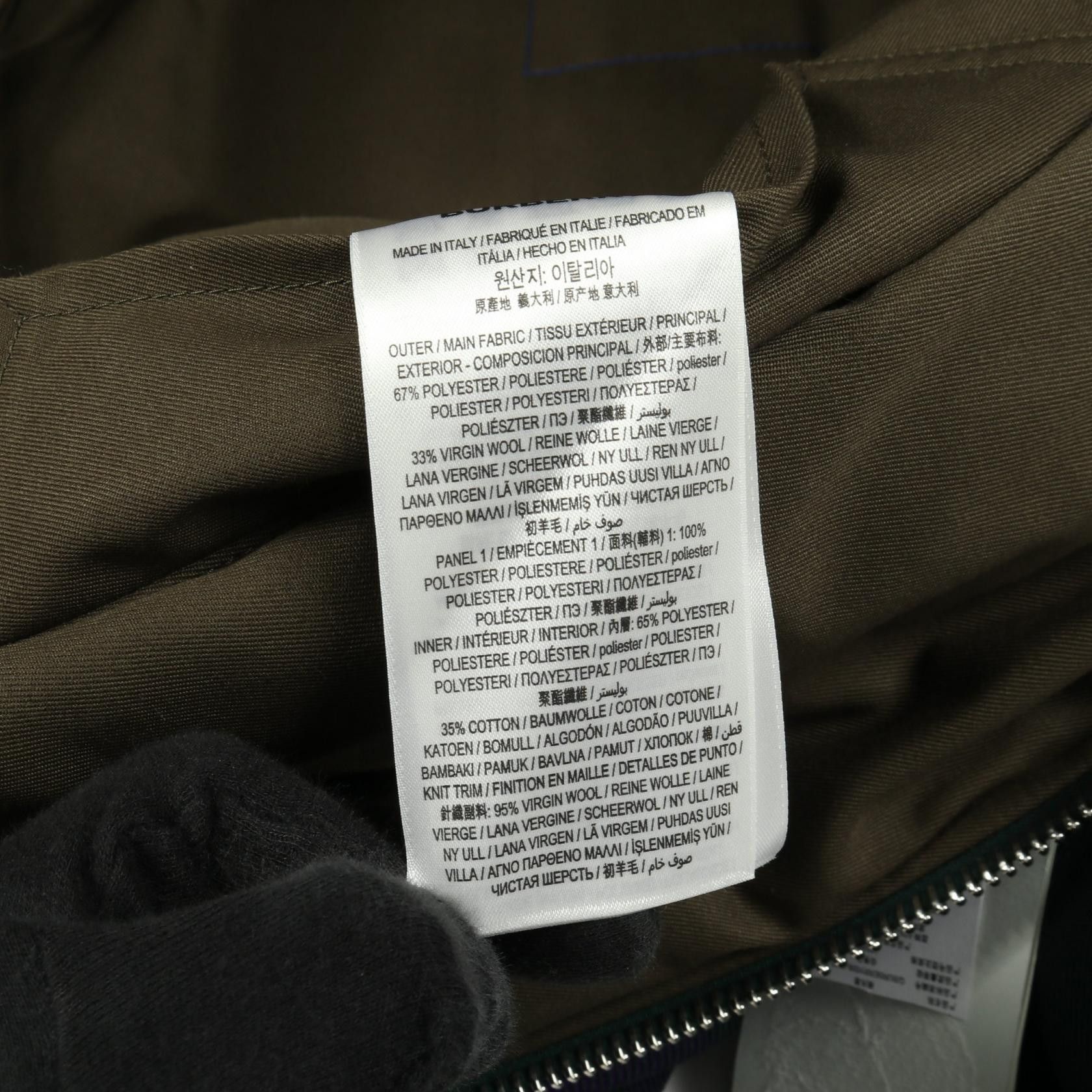Burberry Burberry Burberry Wool Polyester Blouson Textile Outerwear DUTY FREE for USA Size ONE SIZE - 6 Thumbnail