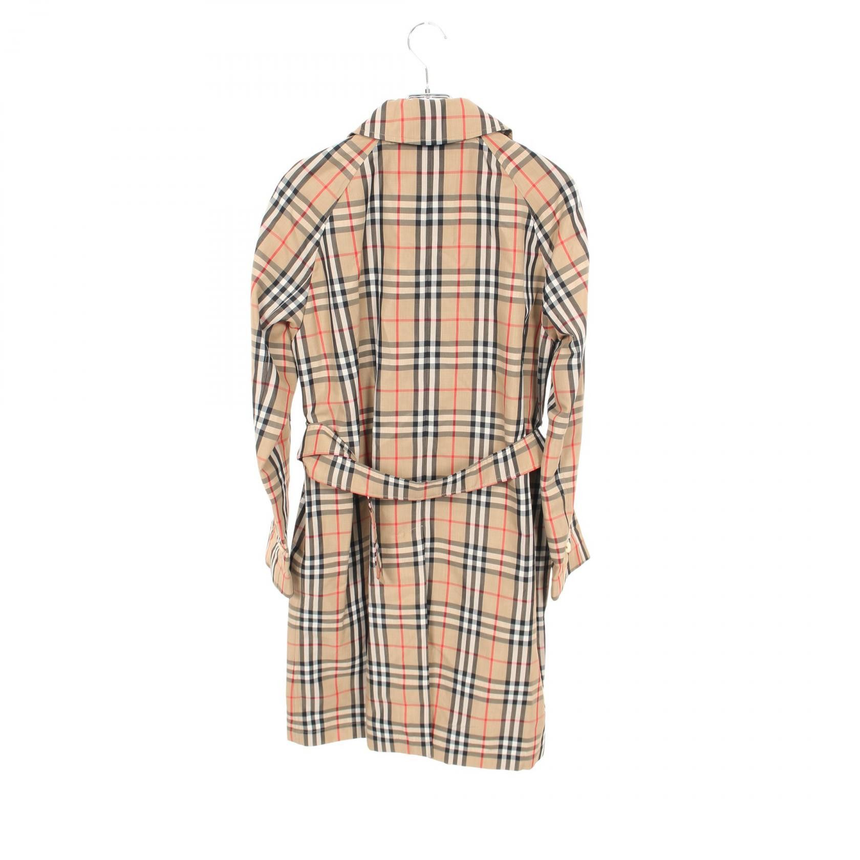Burberry Burberry Burberry Cotton Polyester Coat Textile Outerwear DUTY FREE for USA Size ONE SIZE - 2 Thumbnail