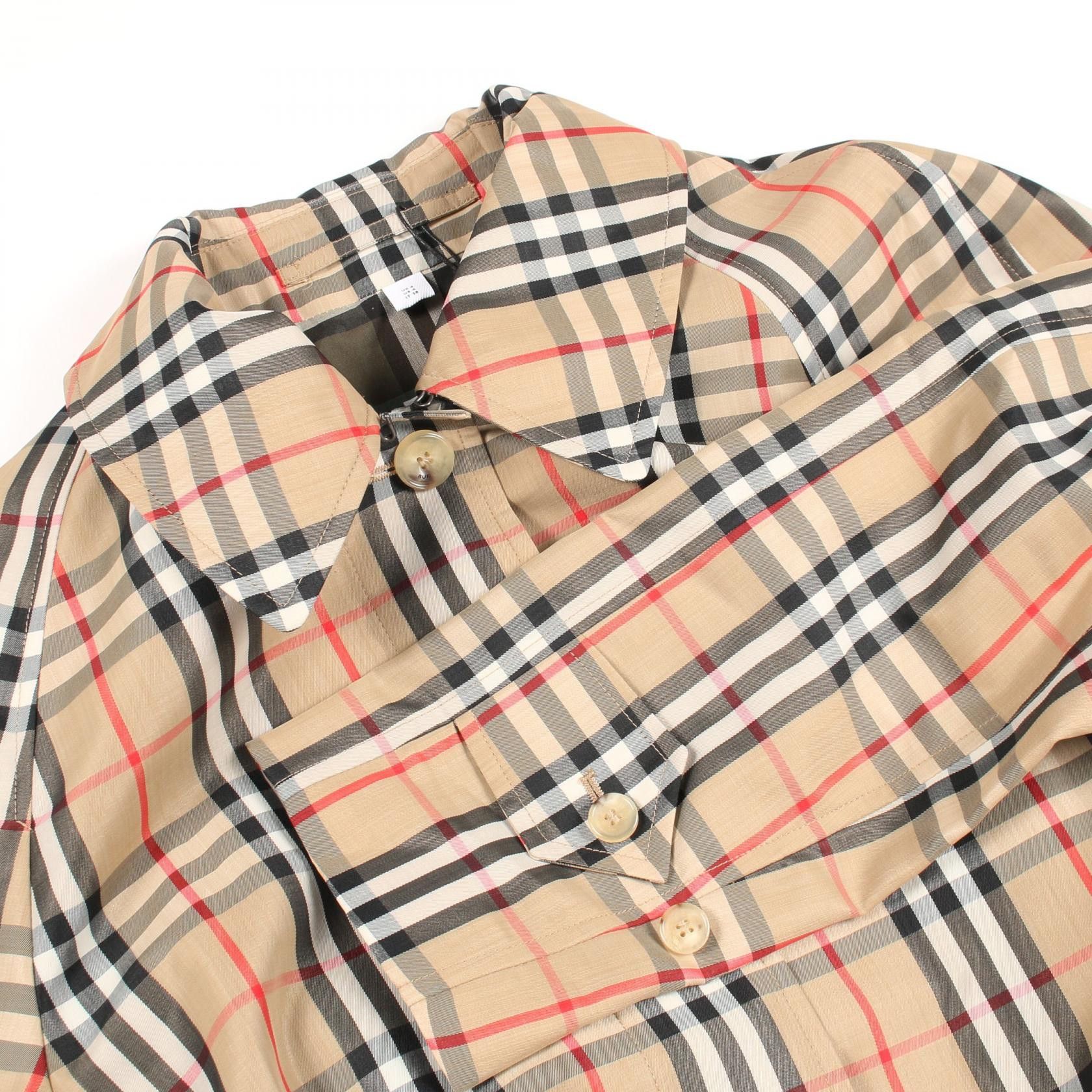Burberry Burberry Burberry Cotton Polyester Coat Textile Outerwear DUTY FREE for USA Size ONE SIZE - 7 Thumbnail