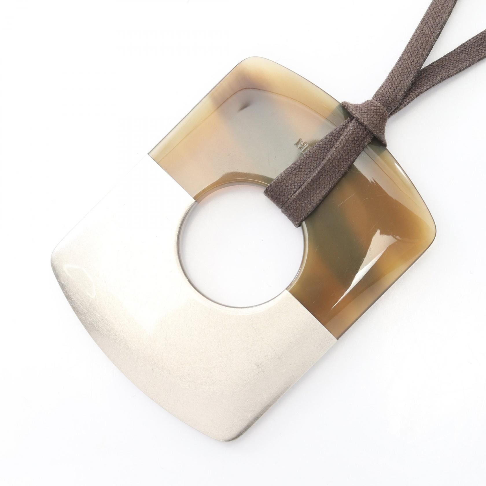 Hermes Hermes Hermes Dalva Buffalo Horn Lacquer Necklace Others Necklace DUTY FREE for USA Size ONE SIZE - 2 Thumbnail