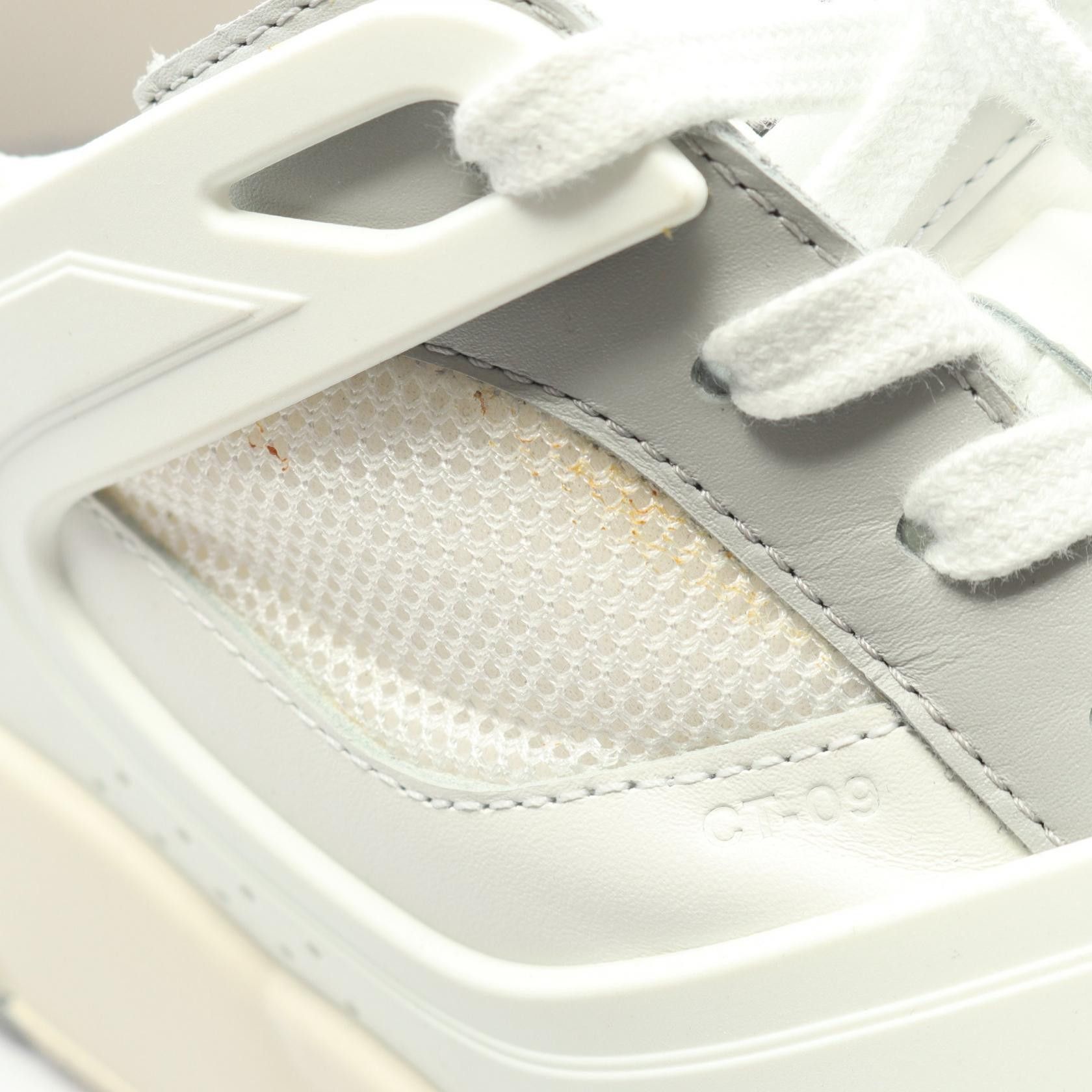 Celine Celine CELINE Triomphe Leather Sneakers Leather Shoes 361554995C00DP41 DUTY FREE for USA Size ONE SIZE - 10 Thumbnail