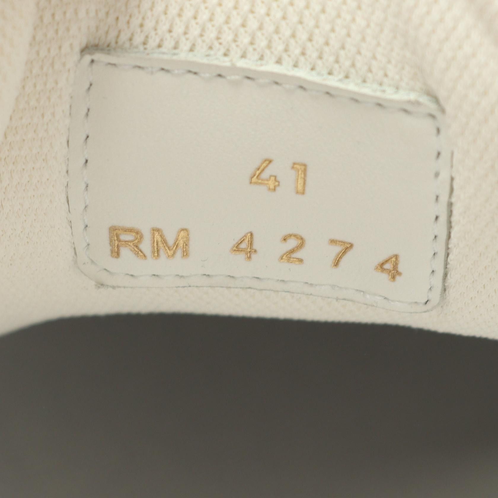 Celine Celine CELINE Triomphe Leather Sneakers Leather Shoes 361554995C00DP41 DUTY FREE for USA Size ONE SIZE - 6 Thumbnail