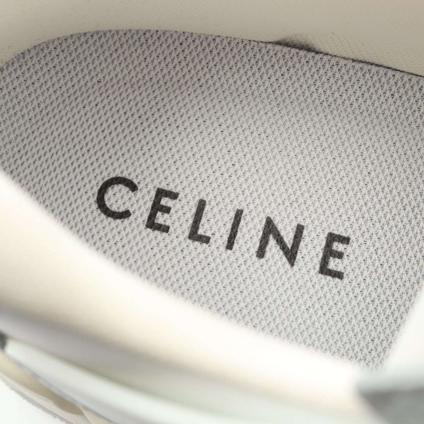Celine Celine CELINE Triomphe Leather Sneakers Leather Shoes 361554995C00DP41 DUTY FREE for USA Size ONE SIZE - 5 Thumbnail