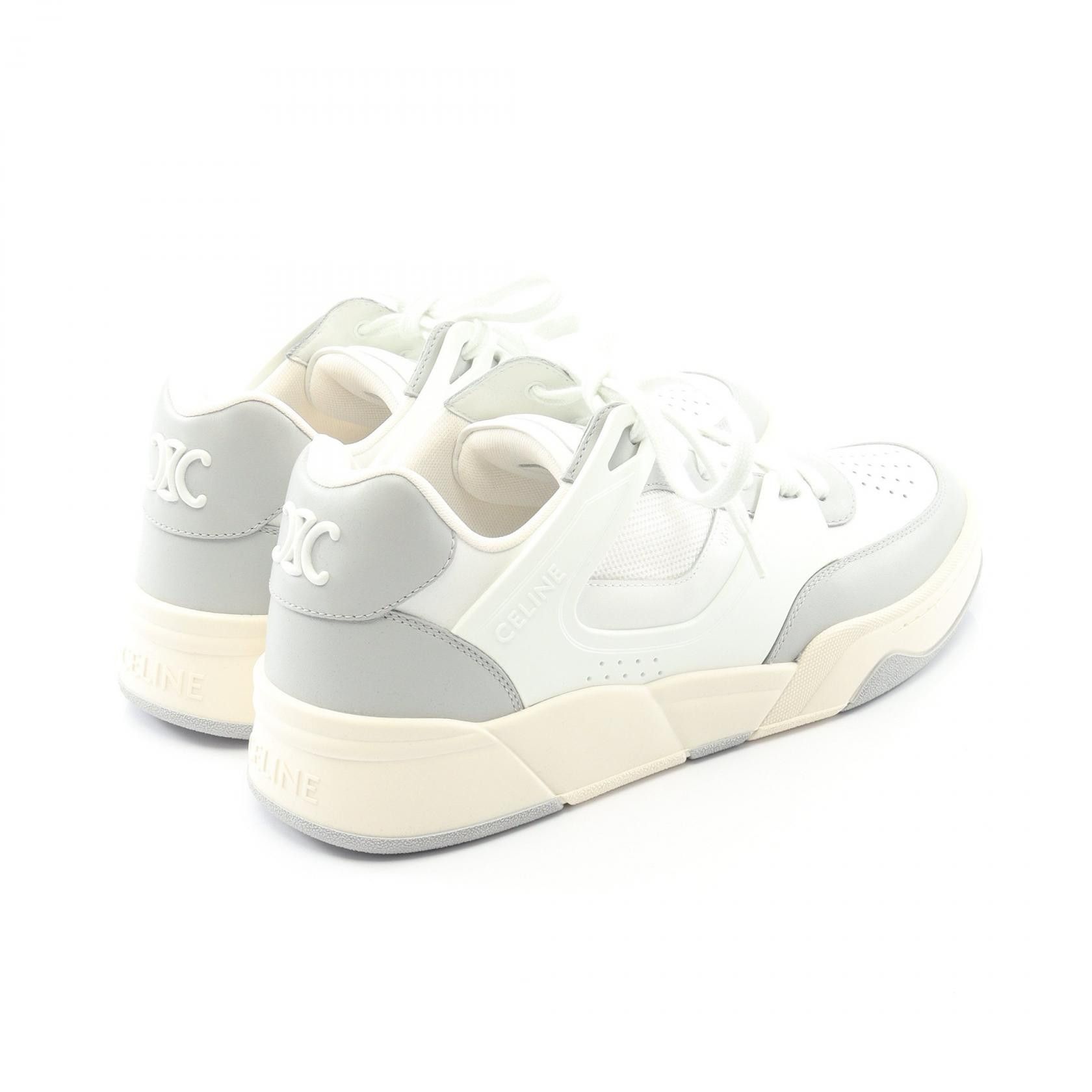 Celine Celine CELINE Triomphe Leather Sneakers Leather Shoes 361554995C00DP41 DUTY FREE for USA Size ONE SIZE - 2 Thumbnail