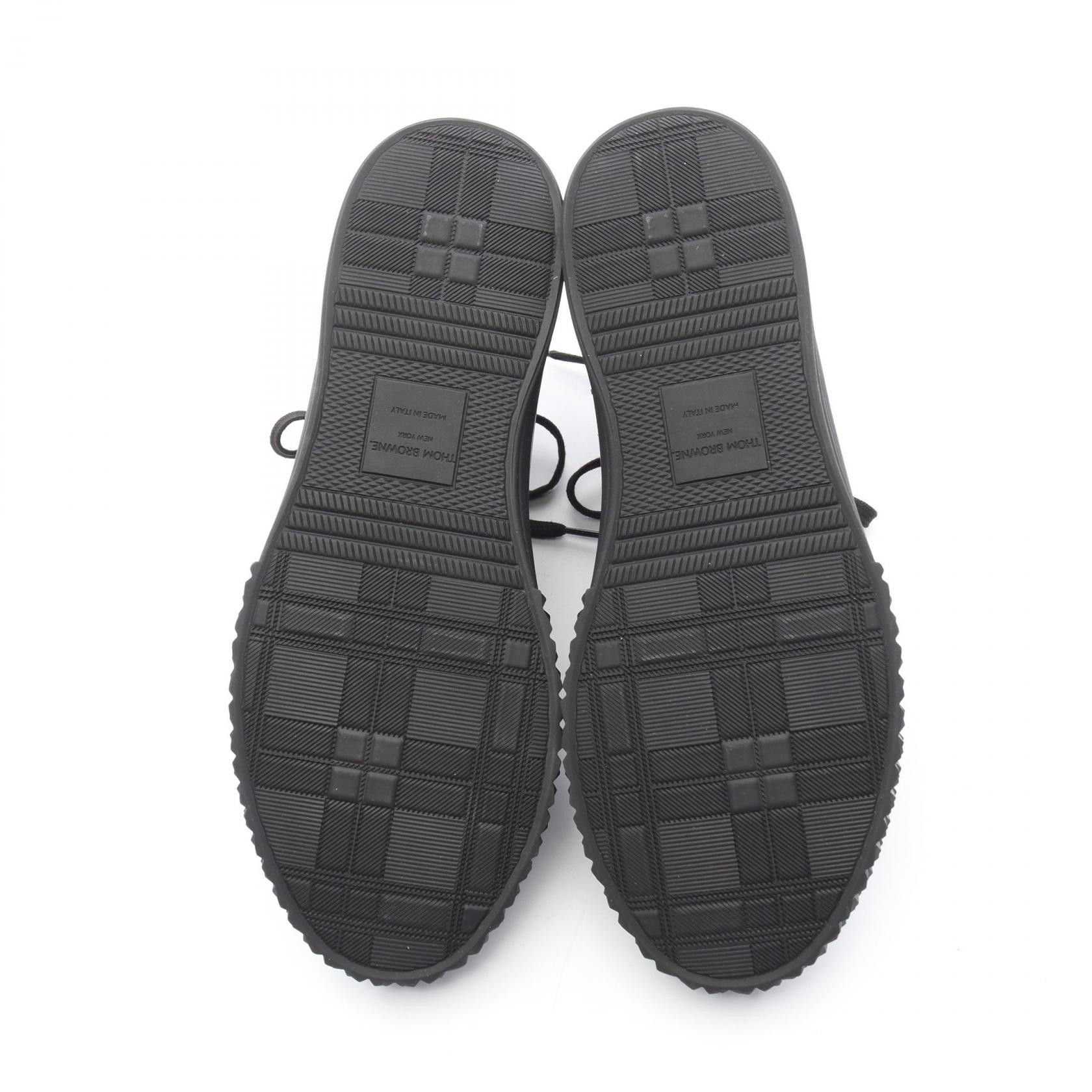 Thom Browne Thom Browne Thom Browne Fabric Sneakers Textile Shoes MFD243AF010200110 DUTY FREE for USA Size ONE SIZE - 4 Thumbnail