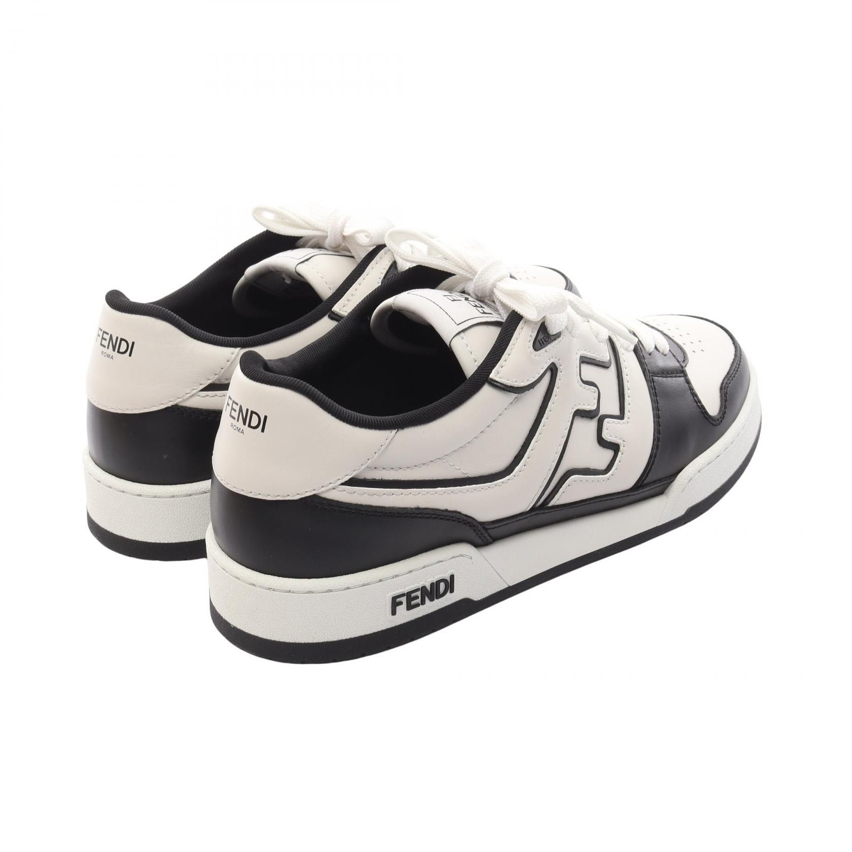 Fendi Fendi Fendi FENDI MATCH Leather Sneakers Leather Shoes 7E1643AOMNF0E7C9 DUTY FREE for USA Size ONE SIZE - 2 Thumbnail