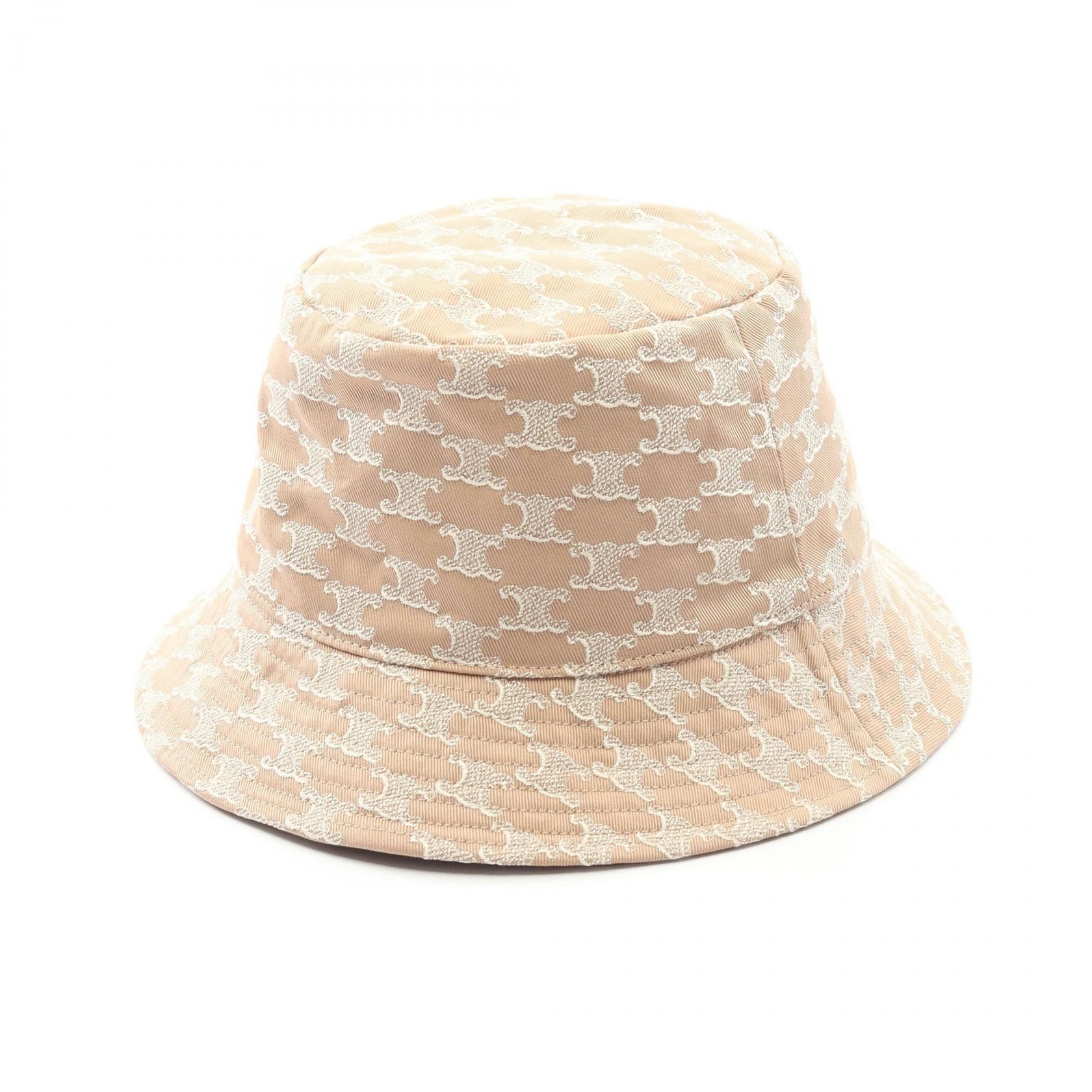 Celine Celine Celine Triomphe Cotton Bucket Hat Textile Hats AA0A4234X18PTM DUTY FREE for USA Size ONE SIZE - 2 Thumbnail