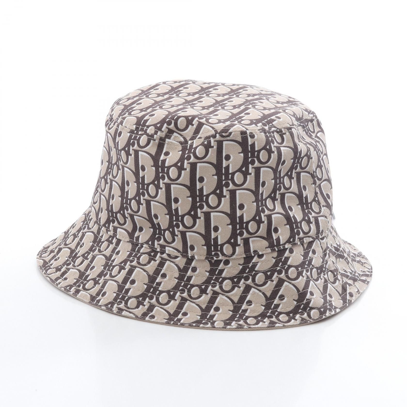 Dior Dior Dior Oblique Cotton Hat Textile Hats 393C906A4511C18158 DUTY FREE for USA Size ONE SIZE - 6 Thumbnail