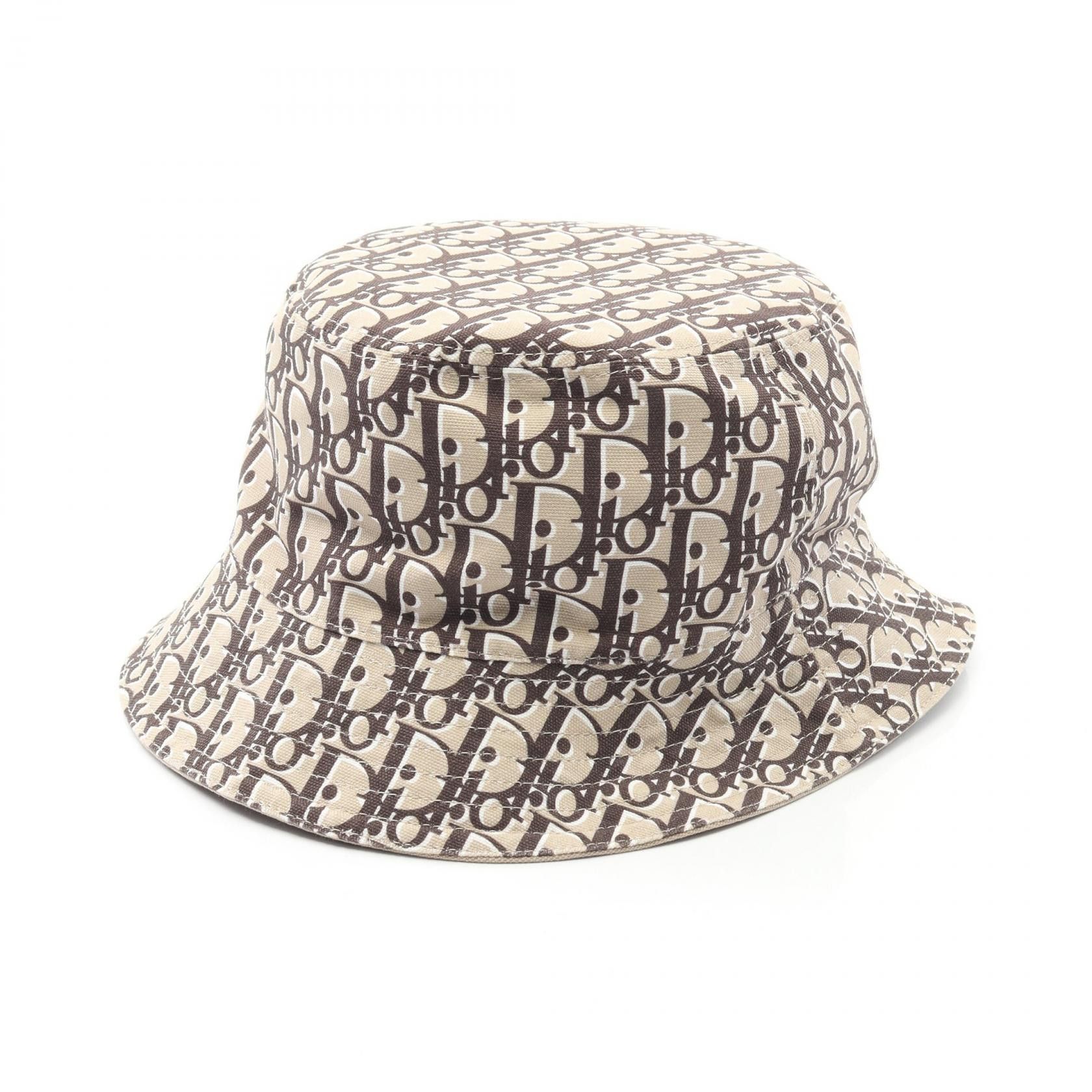 Dior Dior Dior Oblique Cotton Bucket Hat Textile Hats 393C906A4511C18160 DUTY FREE for USA Size ONE SIZE - 6 Thumbnail