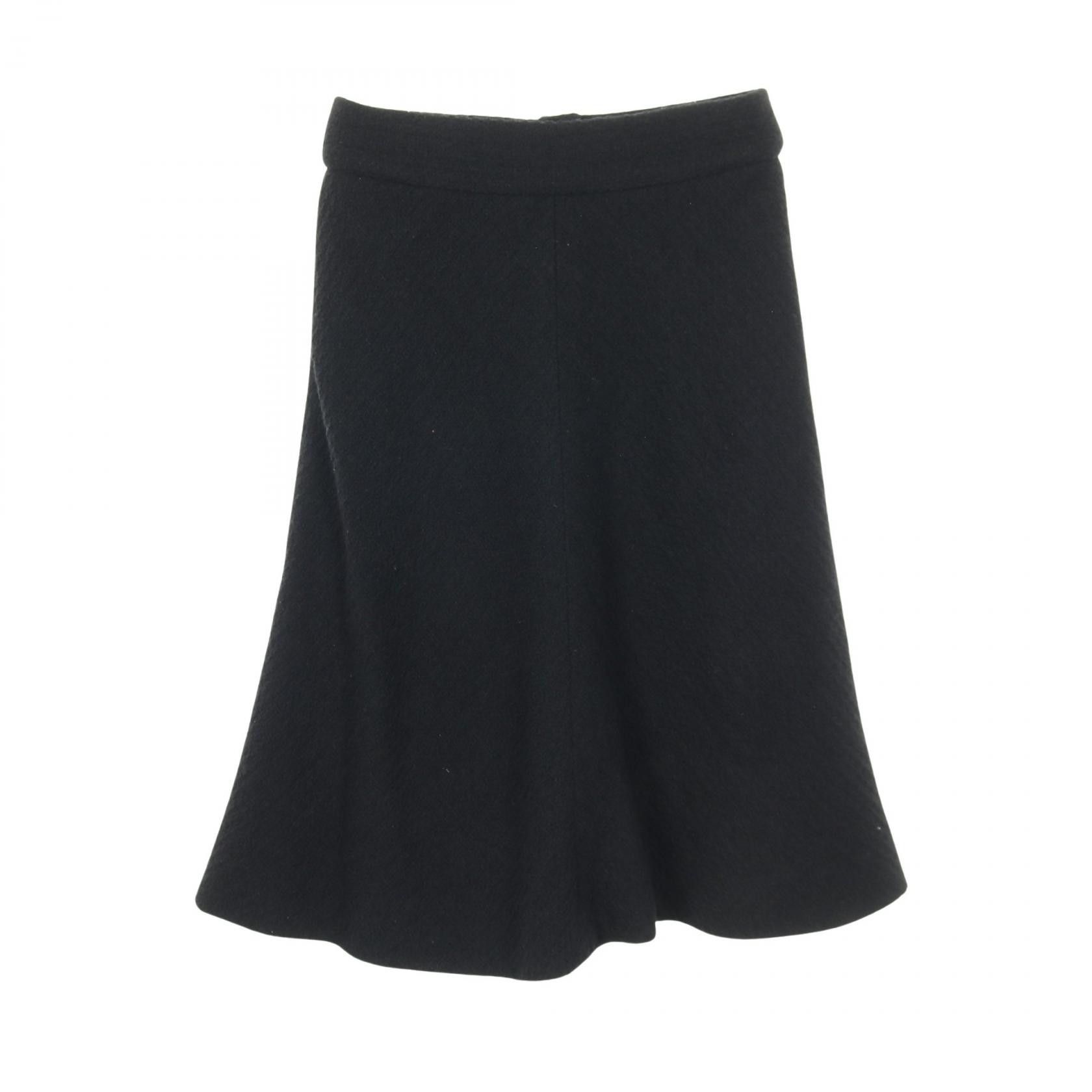 Chanel Chanel Chanel Coco Mark Wool Skirt Textile Skirts DUTY FREE for USA Size ONE SIZE - 2 Thumbnail