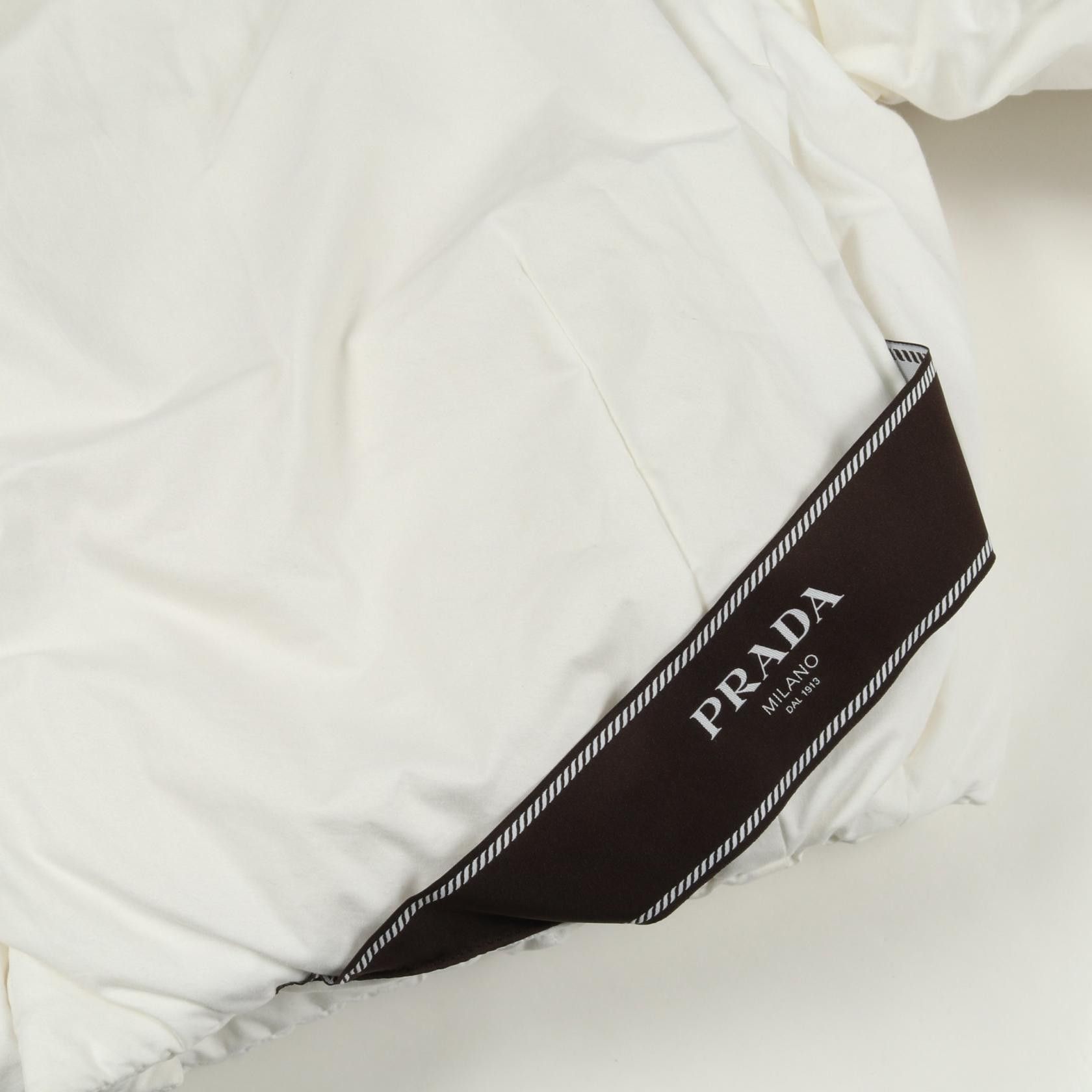 Prada Prada Prada Cotton Down Jacket Textile Outerwear DUTY FREE for USA Size ONE SIZE - 6 Thumbnail