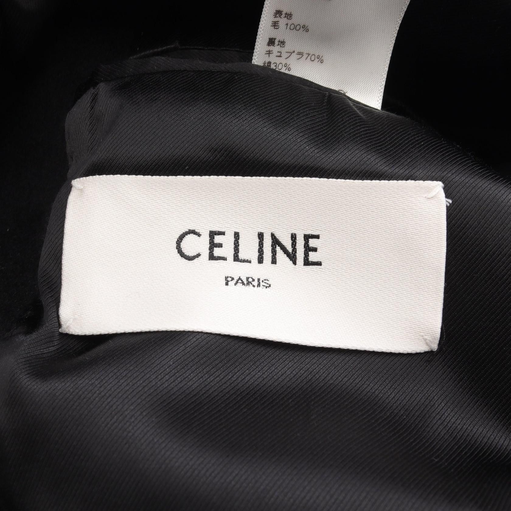 Celine Celine Celine Officer Wool Coat Textile Outerwear 2M07C998K DUTY FREE for USA Size ONE SIZE - 3 Thumbnail