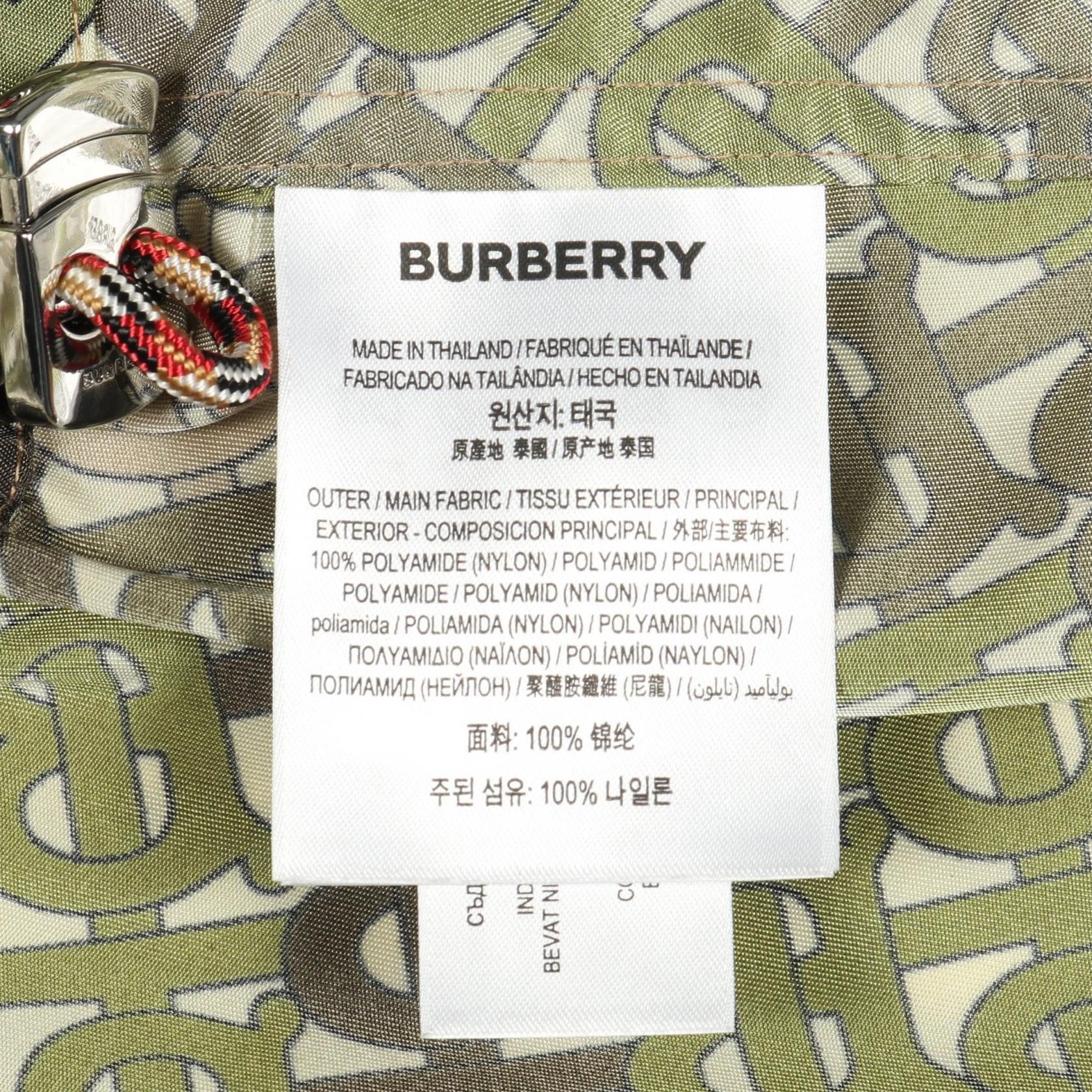 Burberry Burberry Burberry TB Monogram Nylon Jacket Textile Outerwear DUTY FREE for USA Size ONE SIZE - 5 Thumbnail