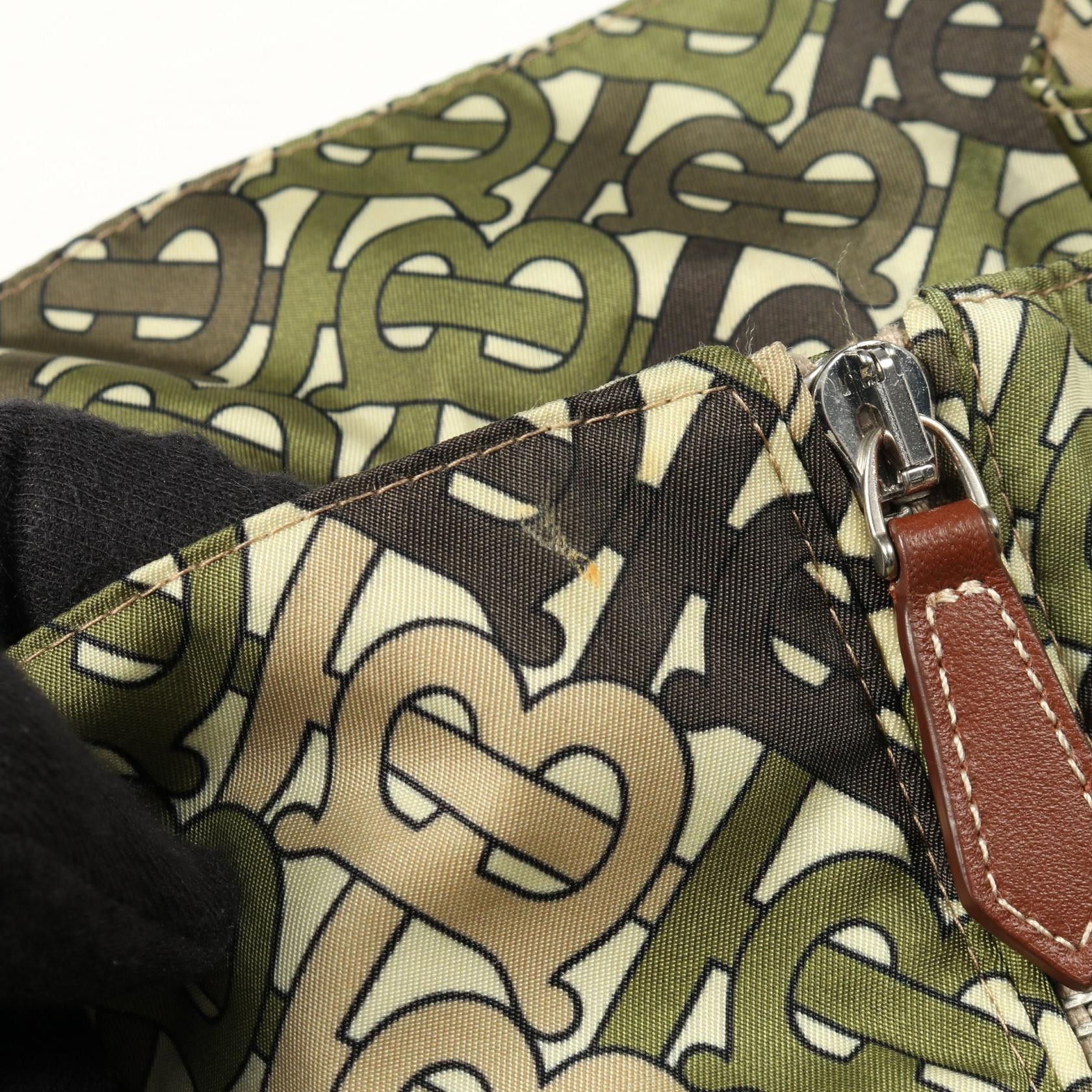 Burberry Burberry Burberry TB Monogram Nylon Jacket Textile Outerwear DUTY FREE for USA Size ONE SIZE - 6 Thumbnail