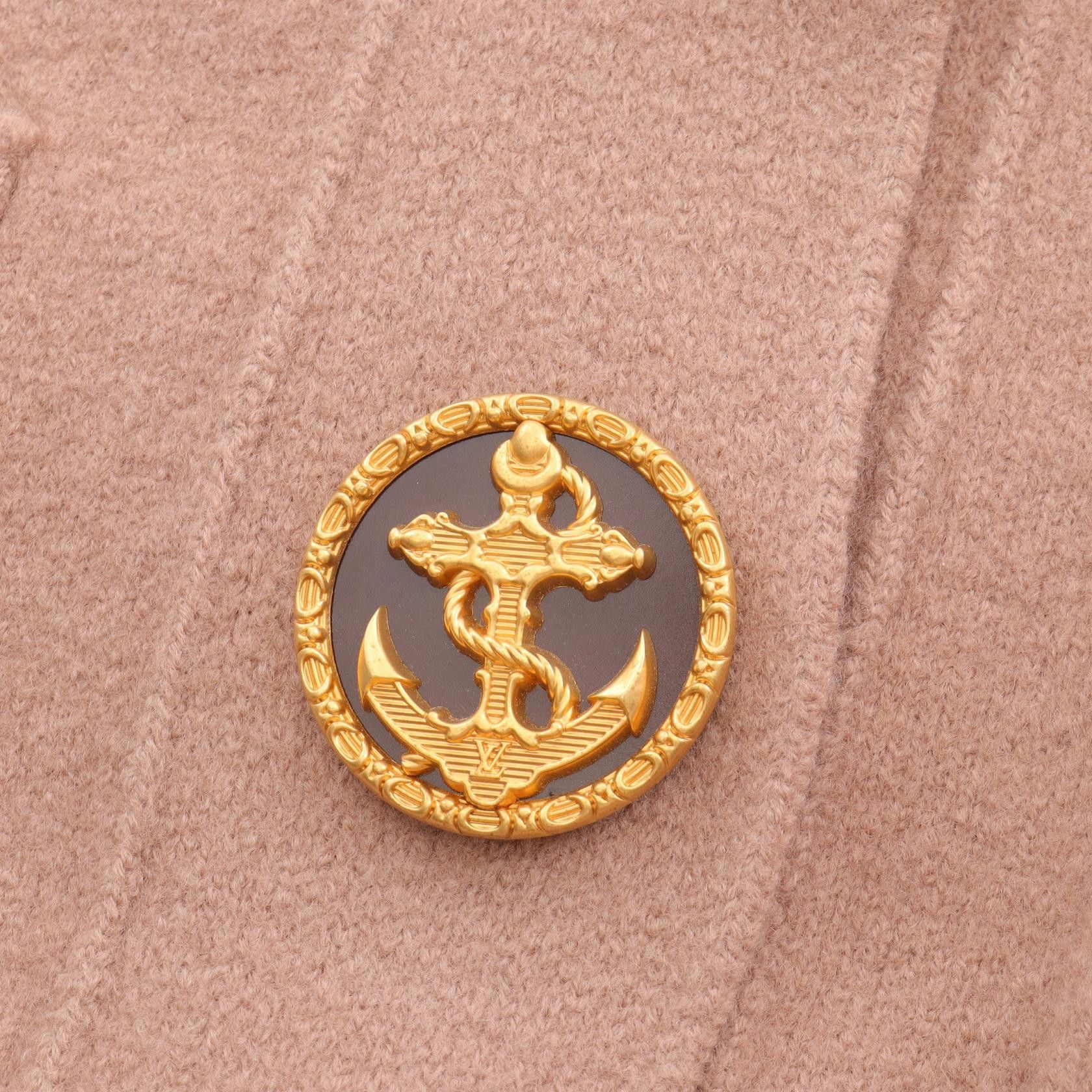 Louis Vuitton Louis Vuitton Louis Vuitton Monogram Cardigan Textile Tops DUTY FREE for USA Size ONE SIZE - 5 Thumbnail