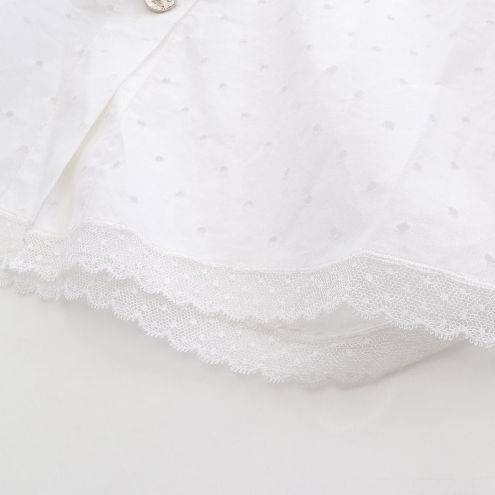 Chanel Chanel Chanel Coco Mark Button Cotton Blouse Textile Tops P74911V37796 DUTY FREE for USA Size ONE SIZE - 9 Thumbnail
